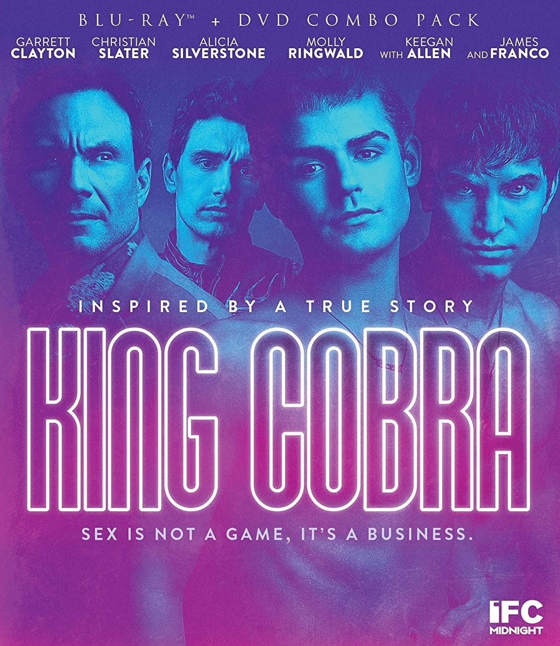 KING COBRA BLU-RAY/DVD