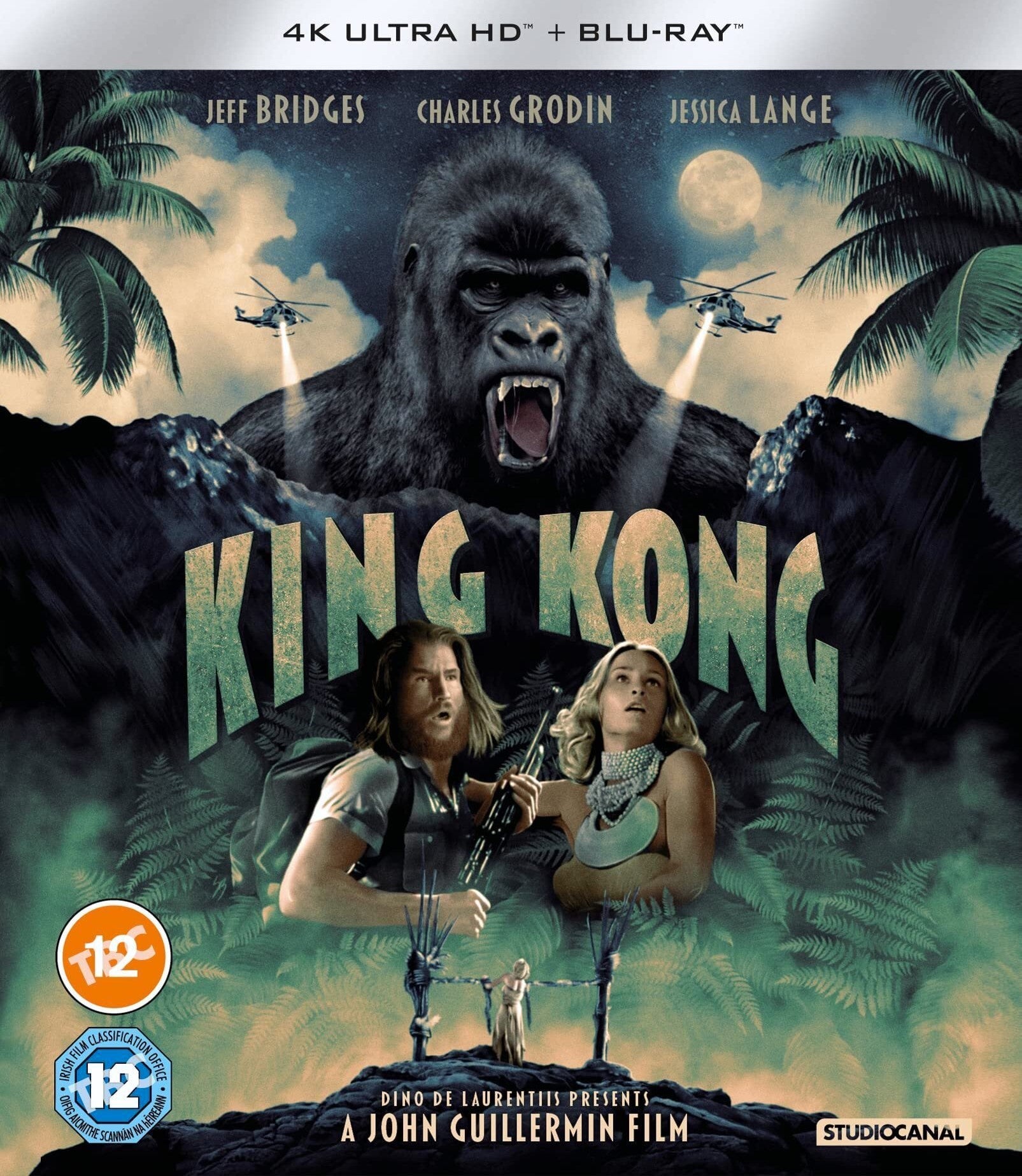 KING KONG (1978 - REGION FREE IMPORT) 4K UHD/BLU-RAY