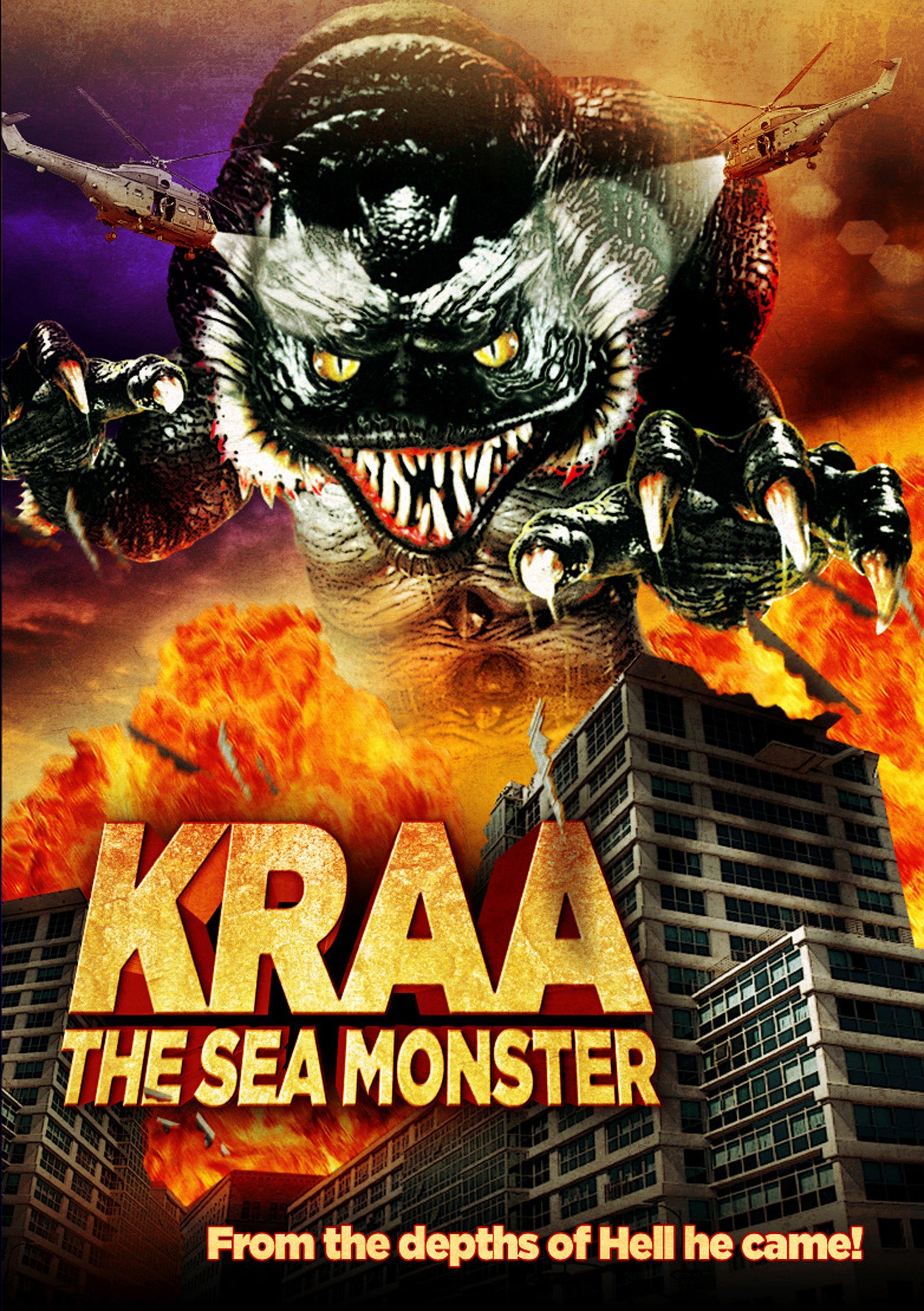 KRAA! THE SEA MONSTER DVD
