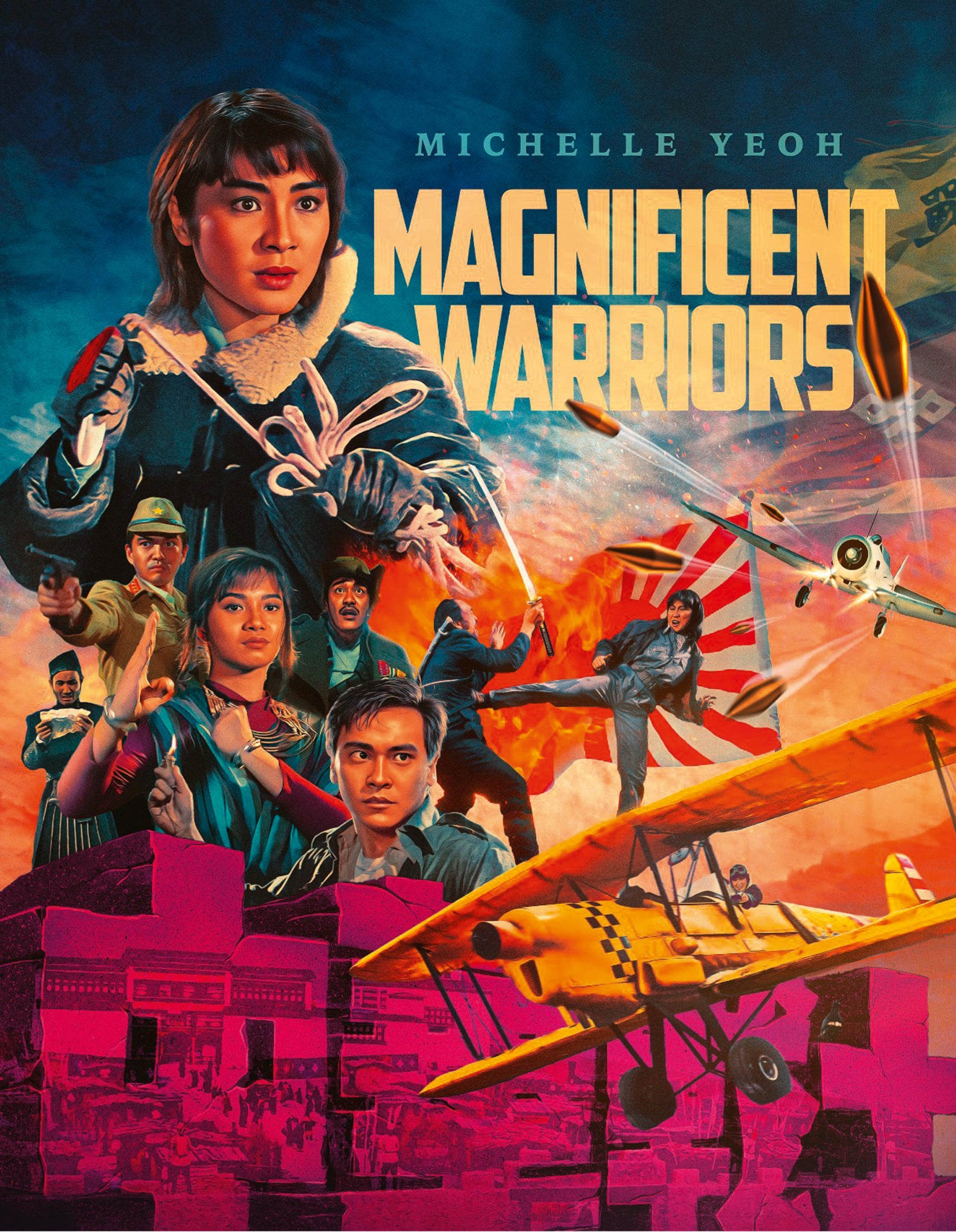 MAGNIFICENT WARRIORS BLU-RAY