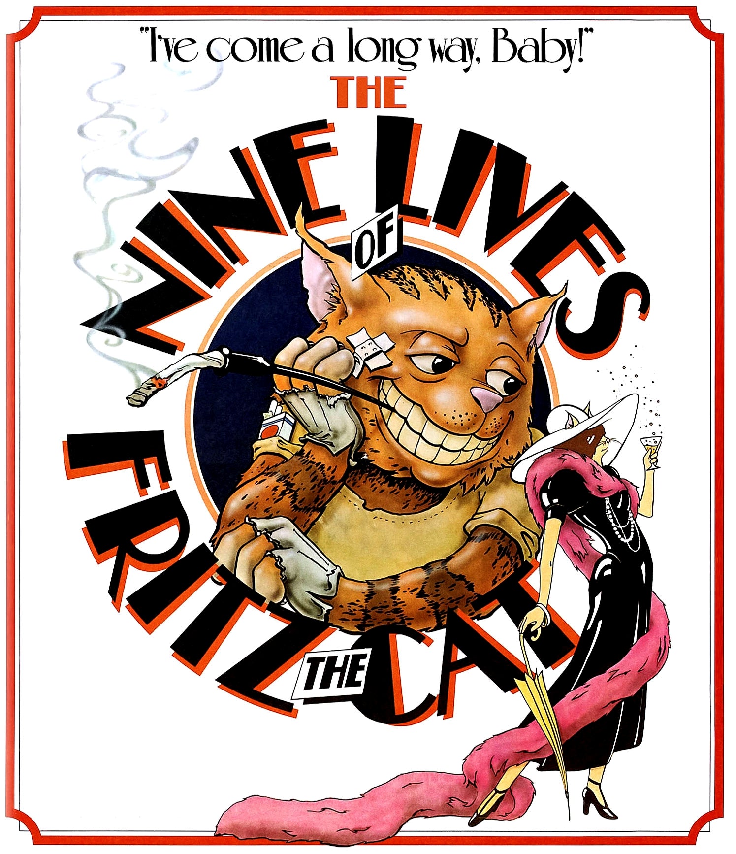THE NINE LIVES OF FRITZ THE CAT BLU-RAY