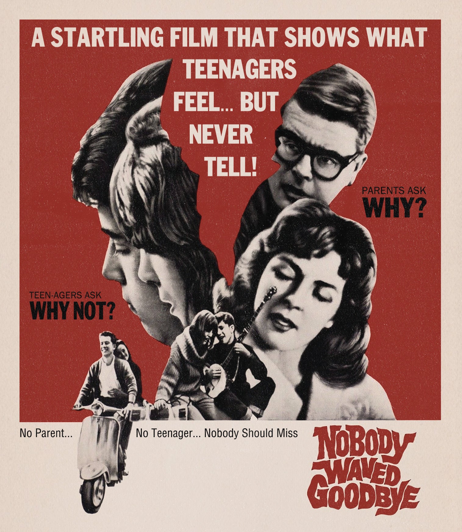 NOBODY WAVED GOODBYE BLU-RAY