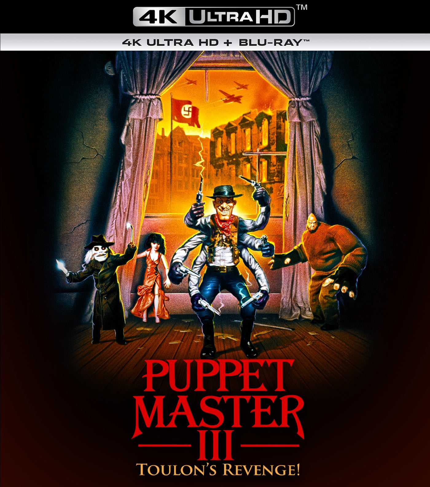 PUPPET MASTER III: TOULON'S REVENGE 4K UHD/BLU-RAY