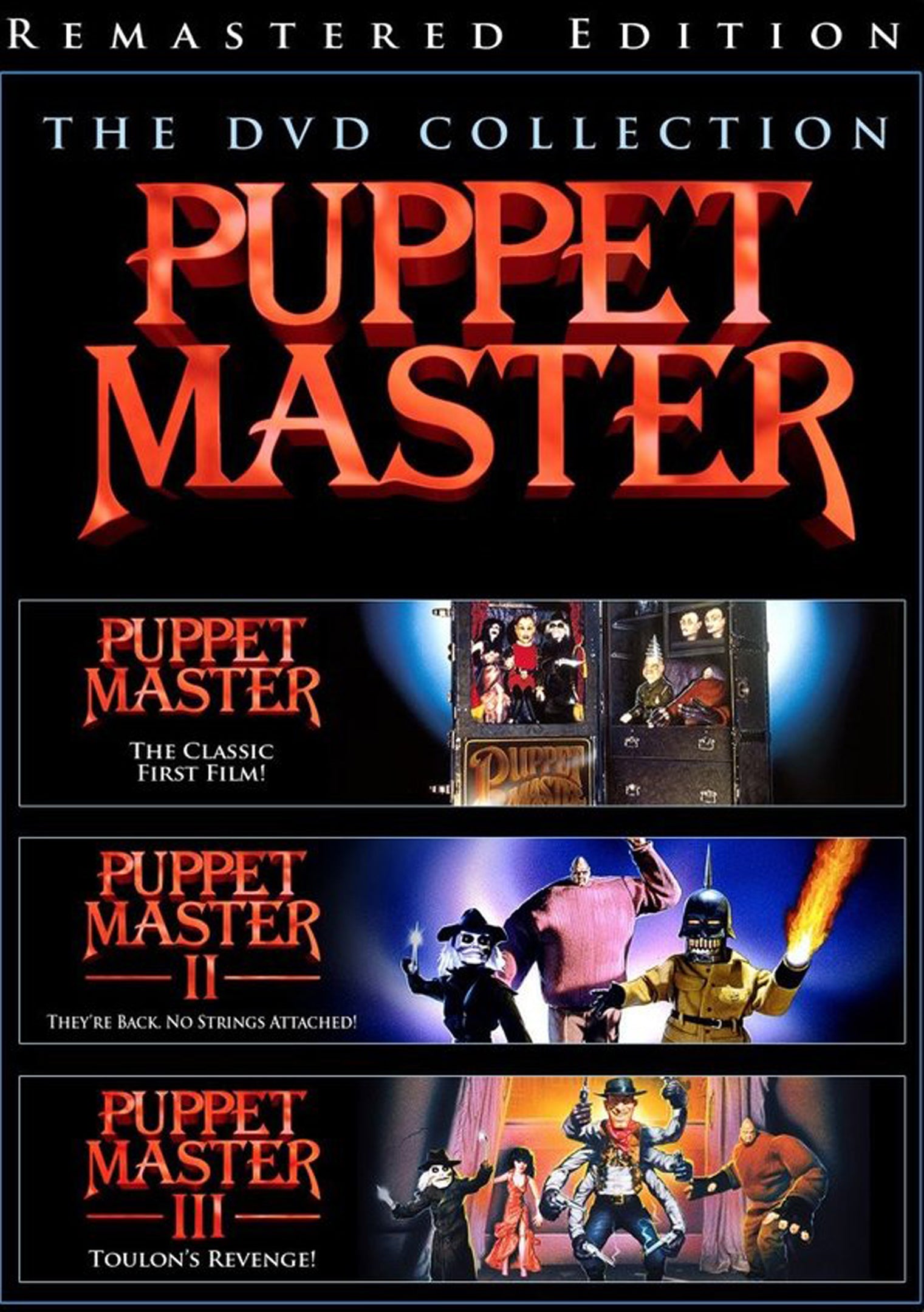 PUPPET MASTER TRILOGY DVD