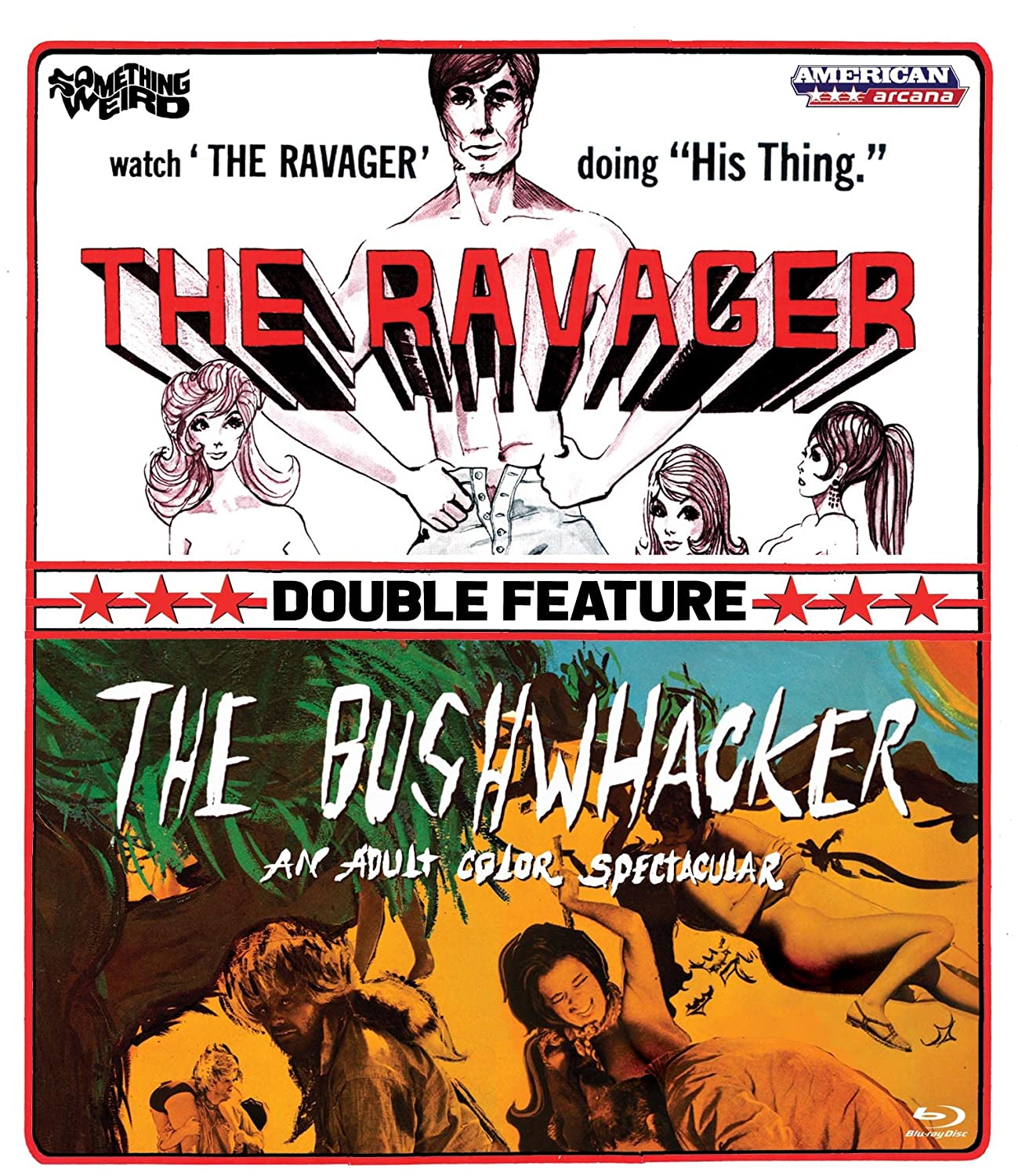 THE RAVAGER / THE BUSHWACKER BLU-RAY
