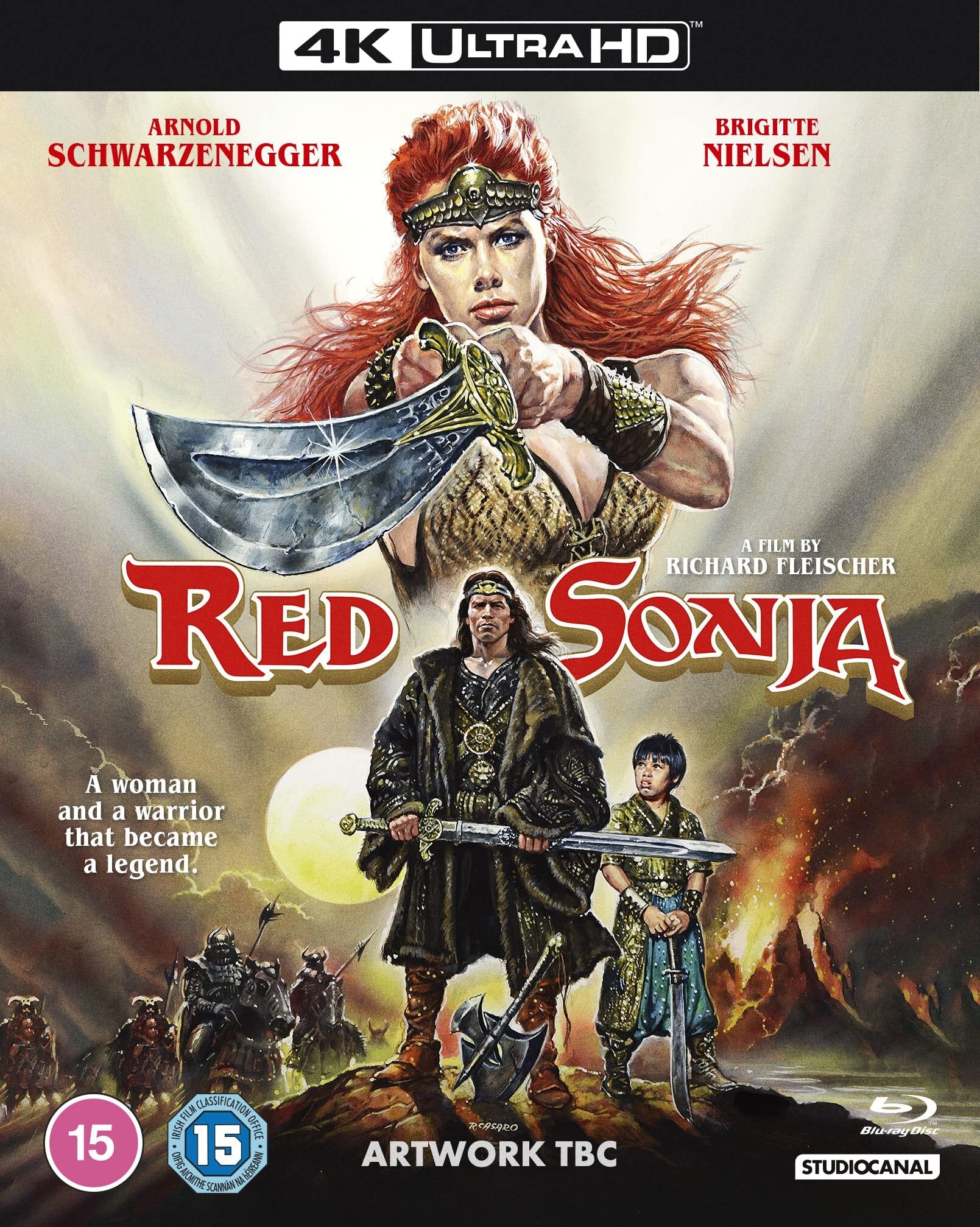 RED SONJA (REGION FREE IMPORT) 4K UHD/BLU-RAY