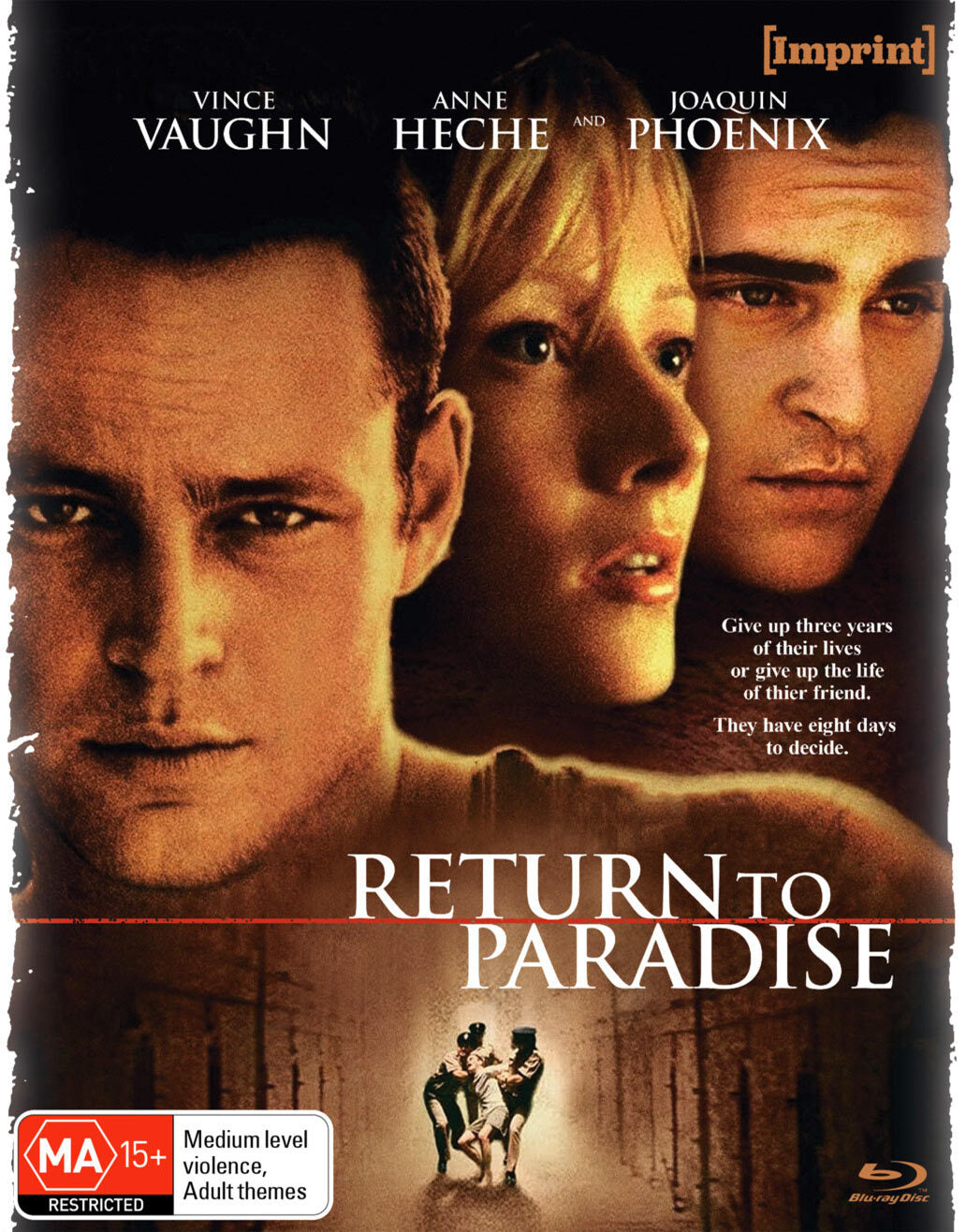 RETURN TO PARADISE (REGION FREE IMPORT - LIMITED EDITION) BLU-RAY