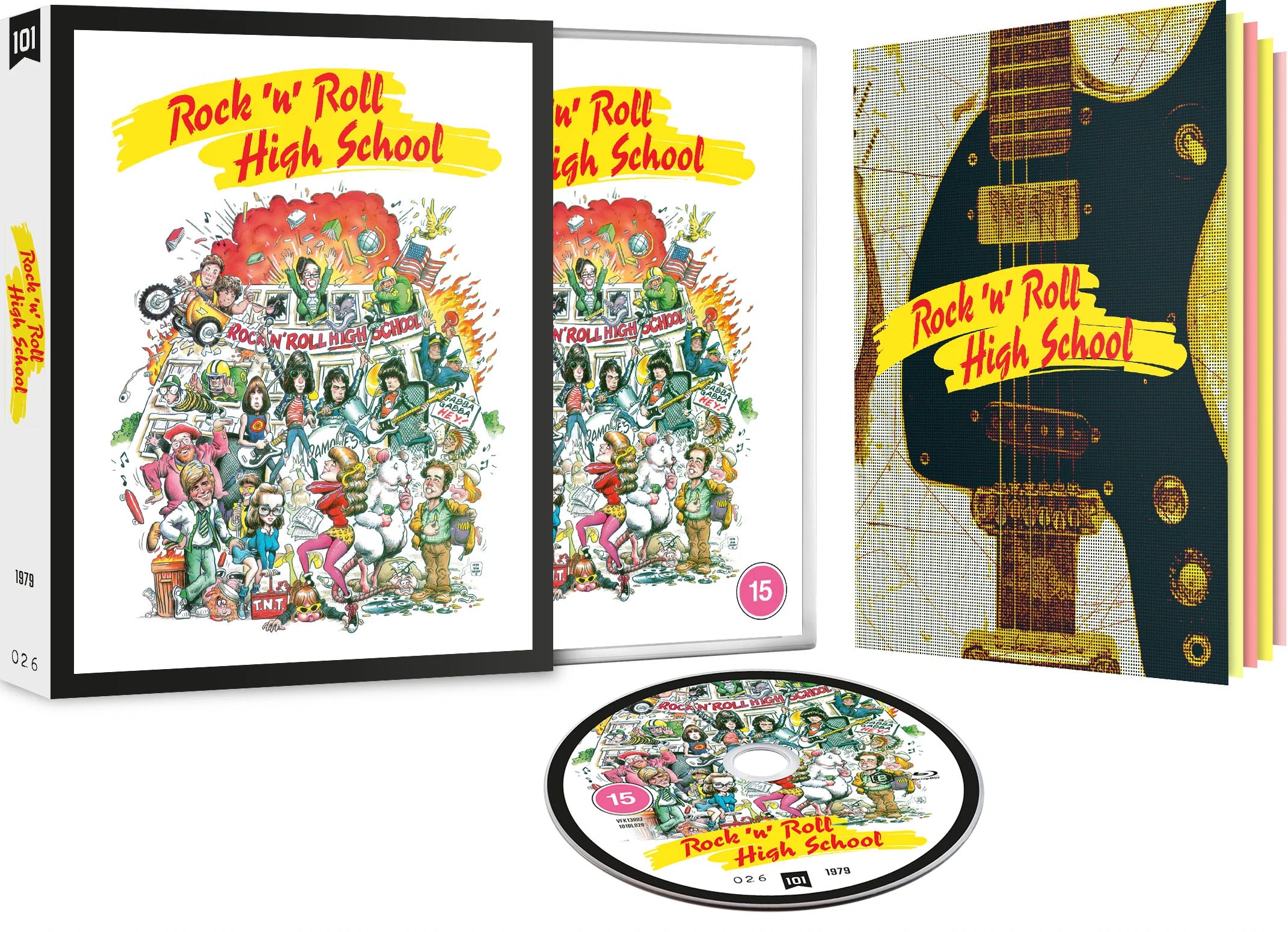 ROCK N ROLL HIGH SCHOOL (REGION B IMPORT - LIMITED EDITION) BLU-RAY