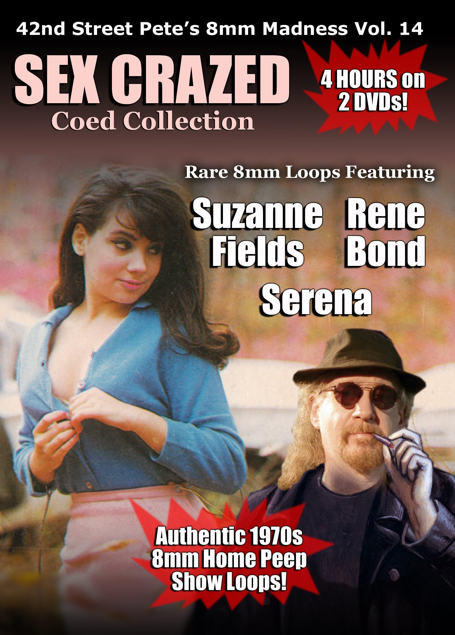 42ND STREET PETE'S SEX CRAZED COED COLLECTION DVD