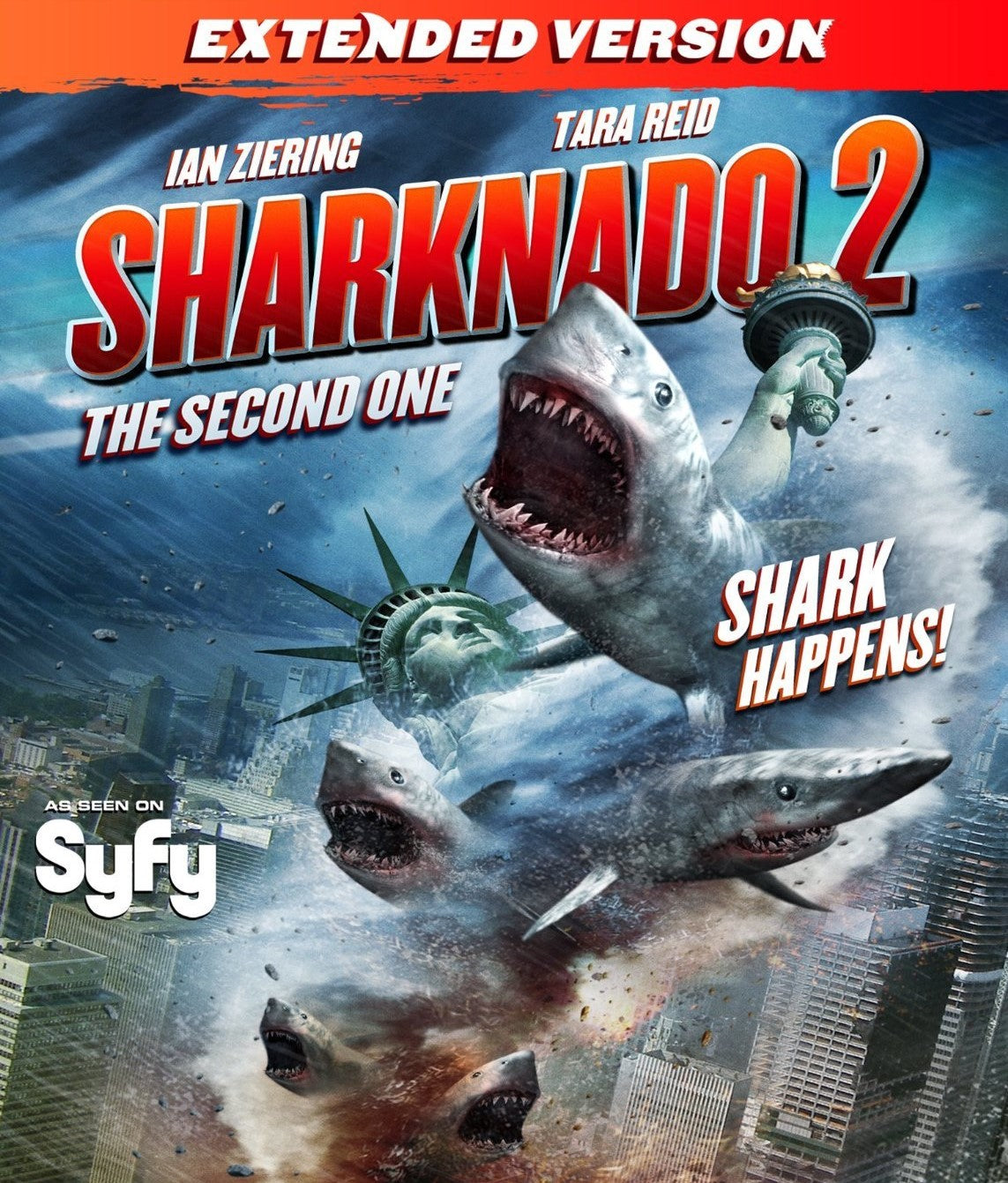 SHARKNADO 2: THE SECOND ONE BLU-RAY