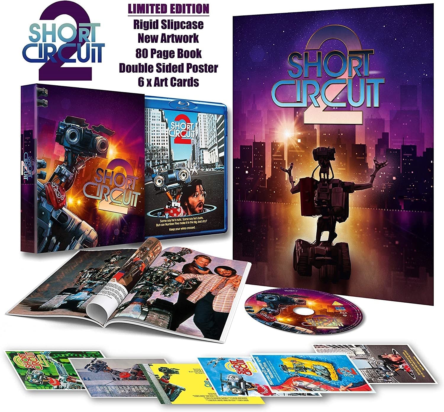 Short Circuit 2 (Limited Edition - Region B Import) Blu-Ray Blu-Ray
