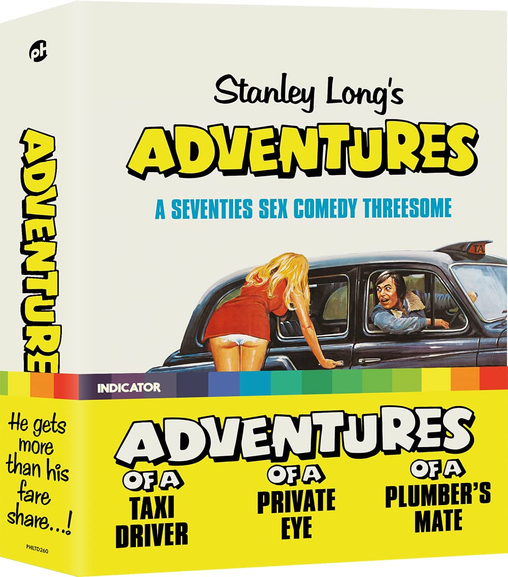 Stanley Longs Adventures: A Seventies Sex Comedy Threesome (Limited Edition) Blu-Ray [Pre-Order]