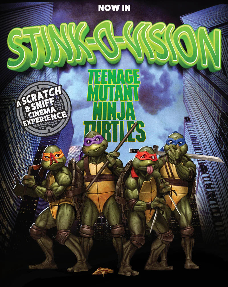 TEENAGE MUTANT NINJA TURTLES (STINK-O-VISION VERSION) (REGION FREE IMPORT) BLU-RAY