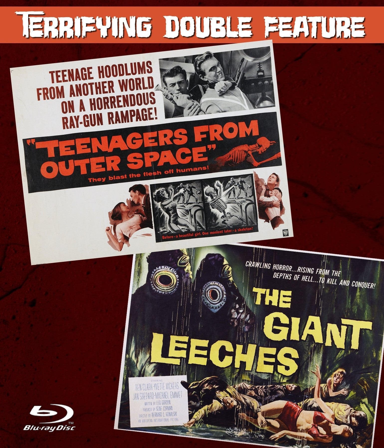 Teenagers From Outer Space / The Giant Leeches Blu-Ray Blu-Ray