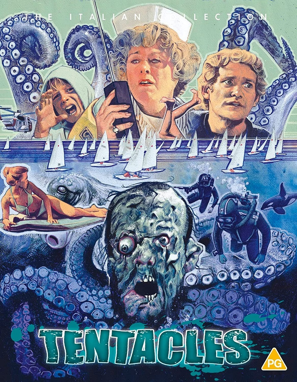 TENTACLES (REGION FREE IMPORT) BLU-RAY