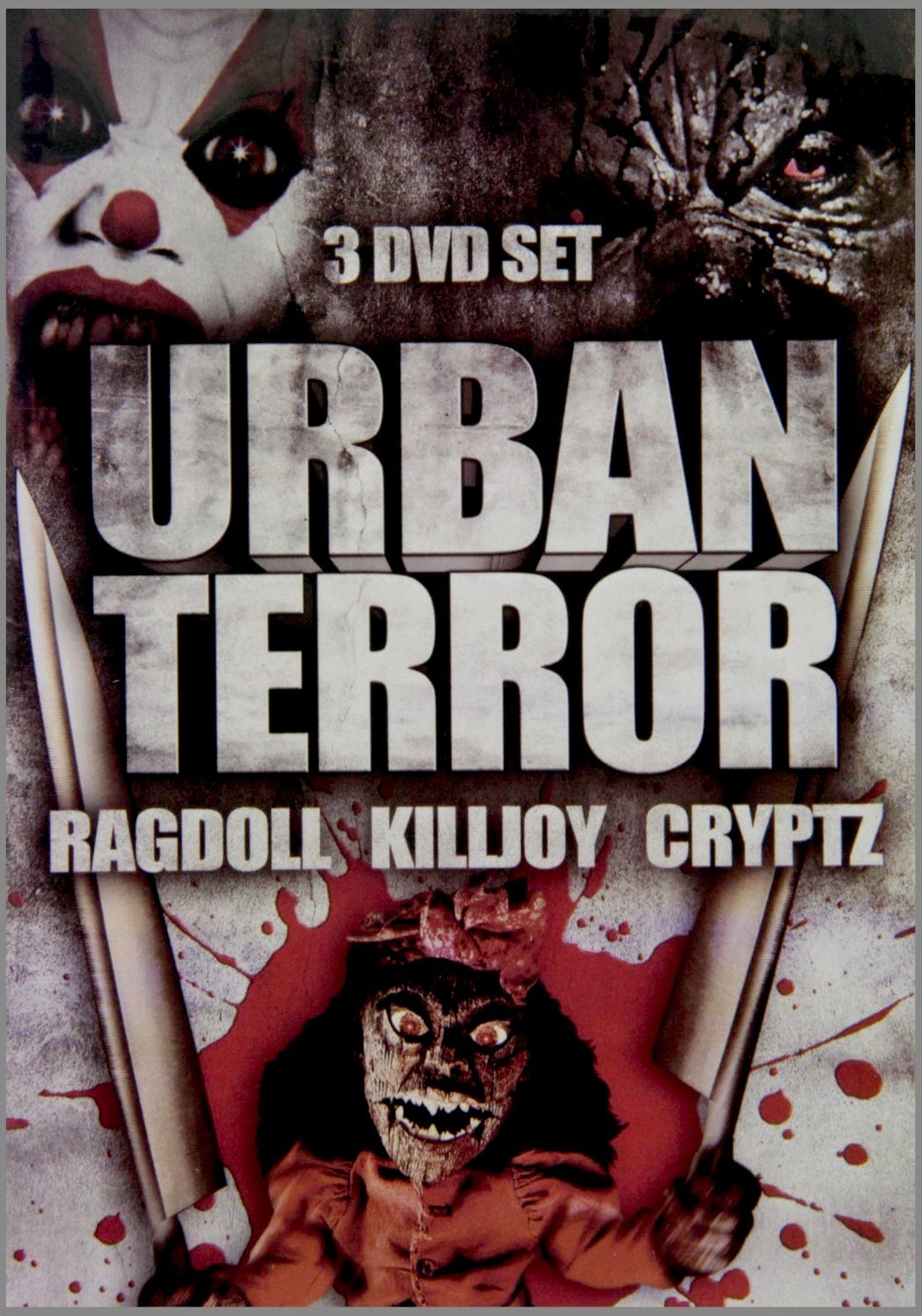 Urban Terror 3-Disc Collection Dvd