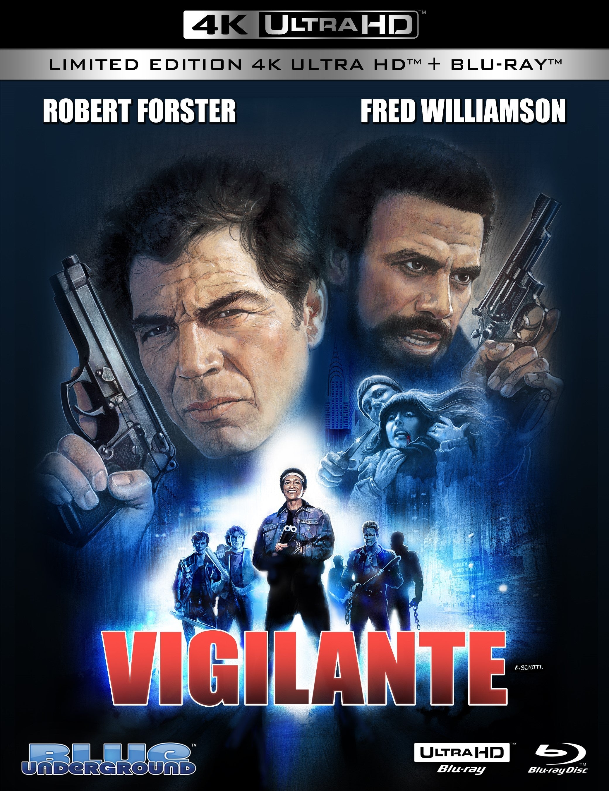 Vigilante 4K Ultra Hd/blu-Ray Hd