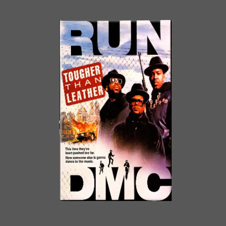 RUN DMC TOUGHER THAN LEATHER MAGNET