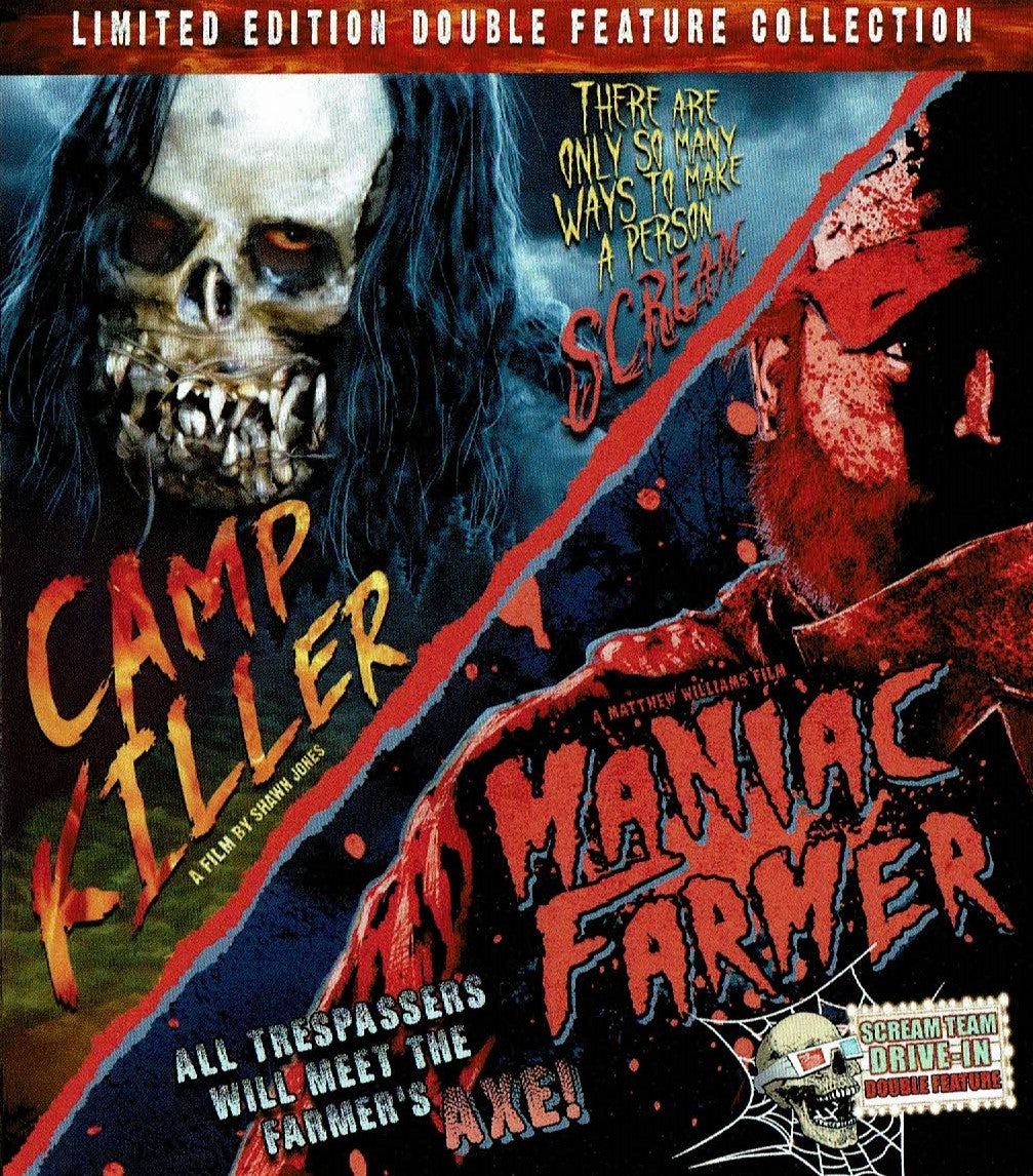 CAMP KILLER MANIAC FARMER LIMITED EDITION BLU RAY