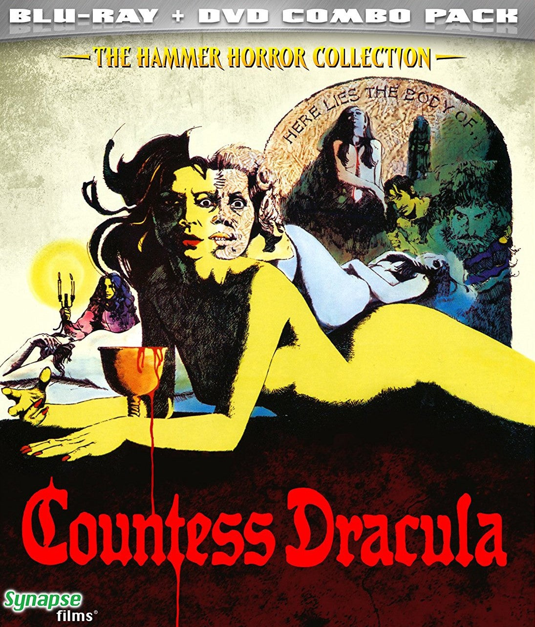 Countess Dracula Blu-Ray/dvd Blu-Ray