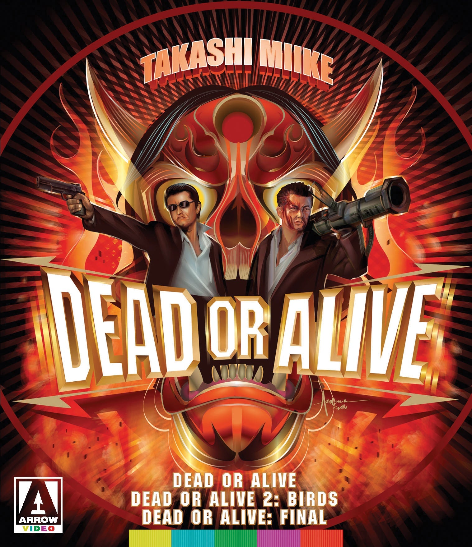 DEAD OR ALIVE TRILOGY BLU-RAY