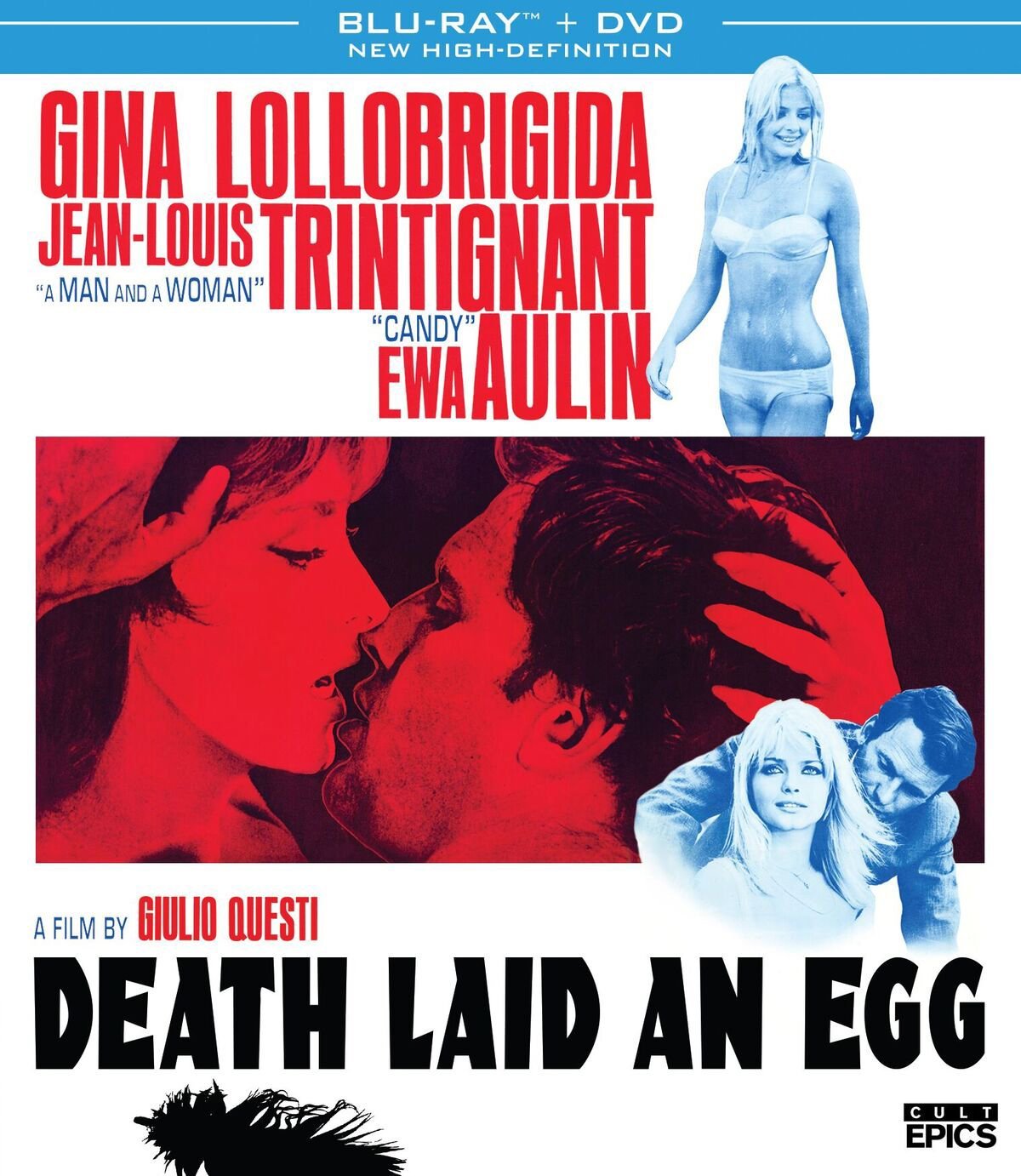 Death Laid An Egg Blu-Ray/dvd Blu-Ray
