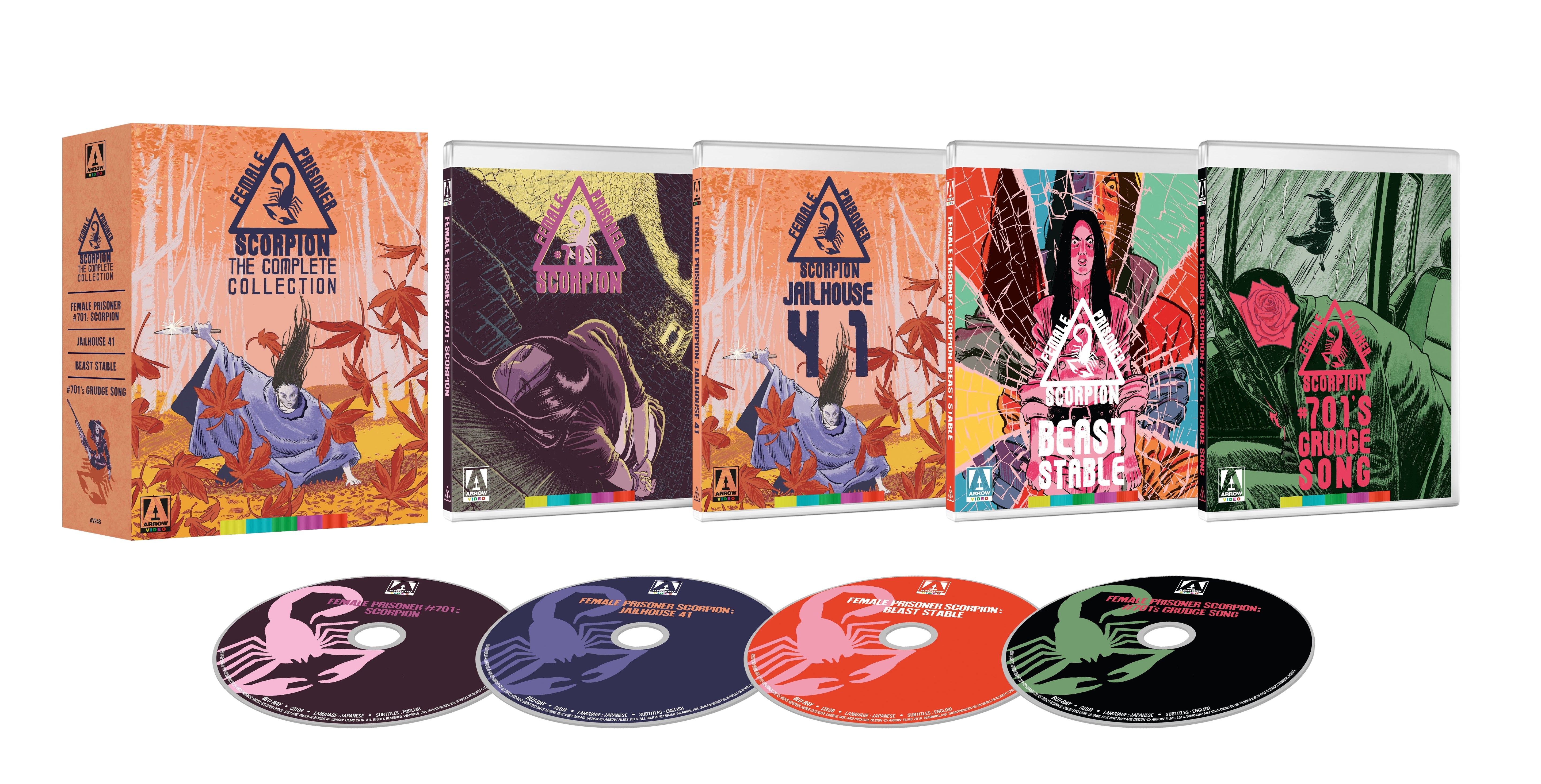 Female Prisoner Scorpion: The Complete Collection Blu-Ray Blu-Ray