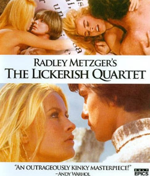 The Lickerish Quartet Blu-Ray Blu-Ray
