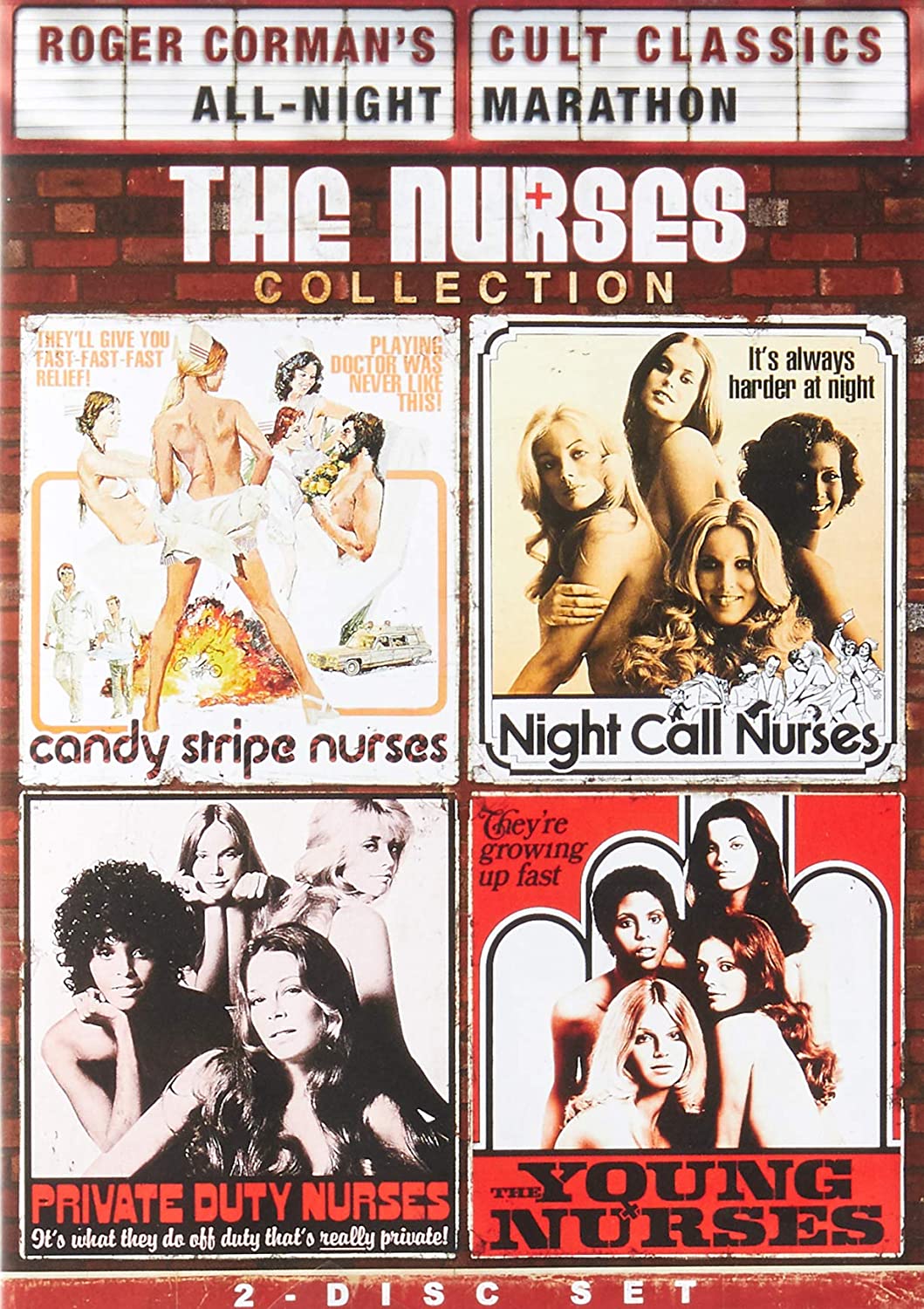 THE NURSES COLLECTION DVD