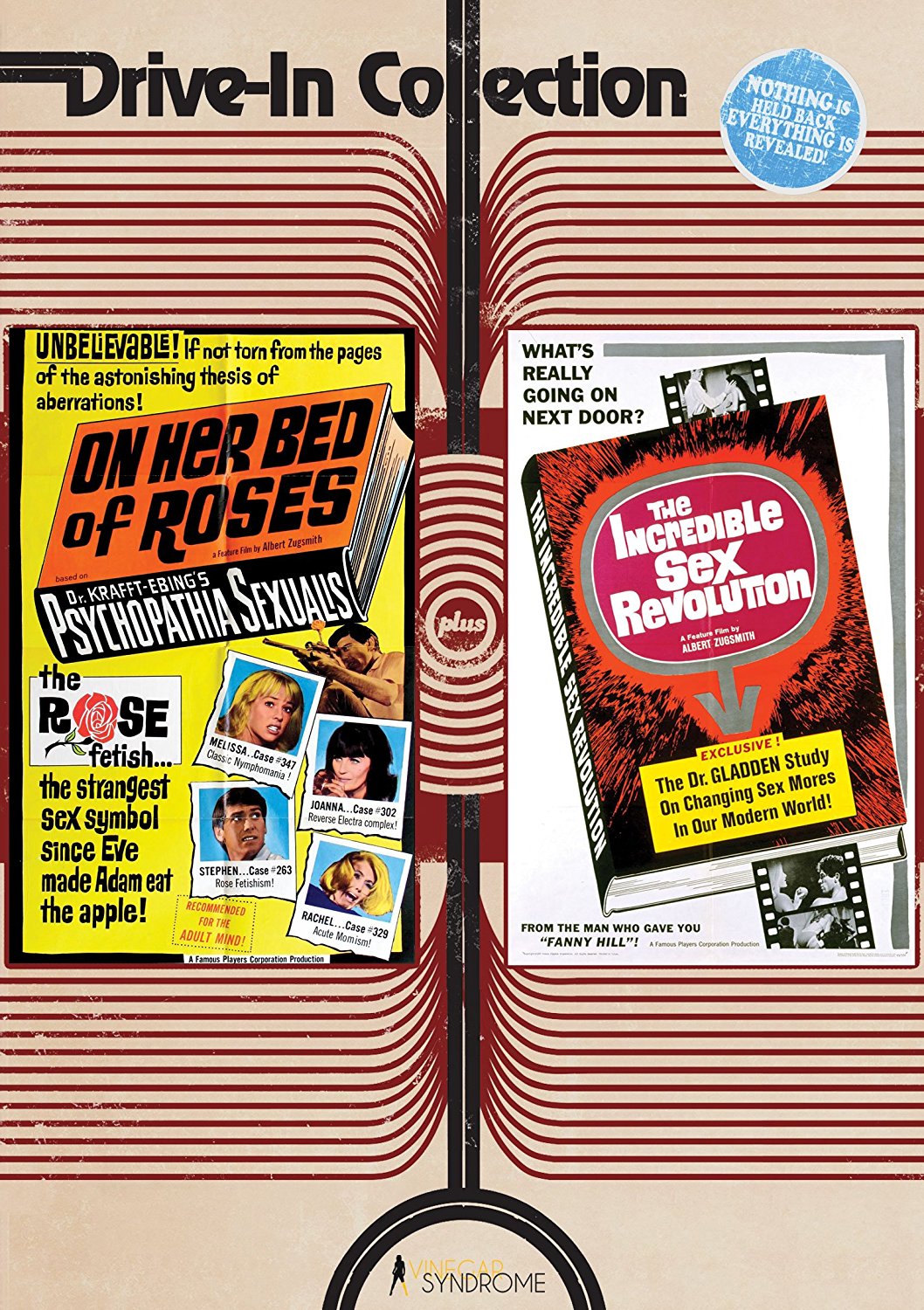 On Her Bed Of Roses / The Incredible Sex Revolution Dvd