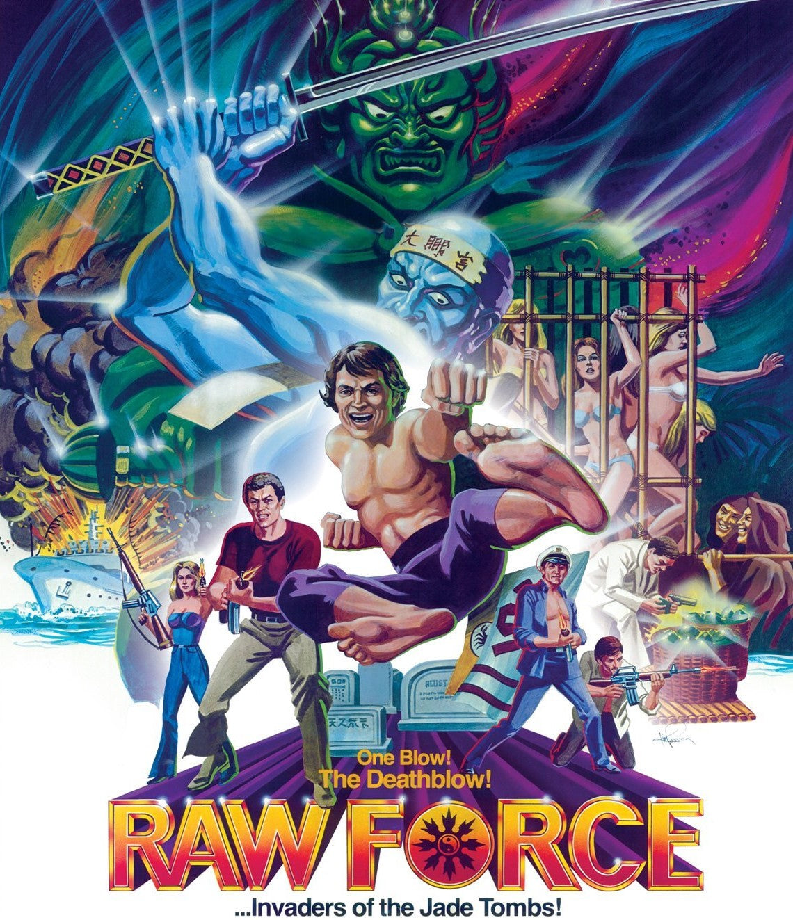 RAW FORCE BLU-RAY/DVD