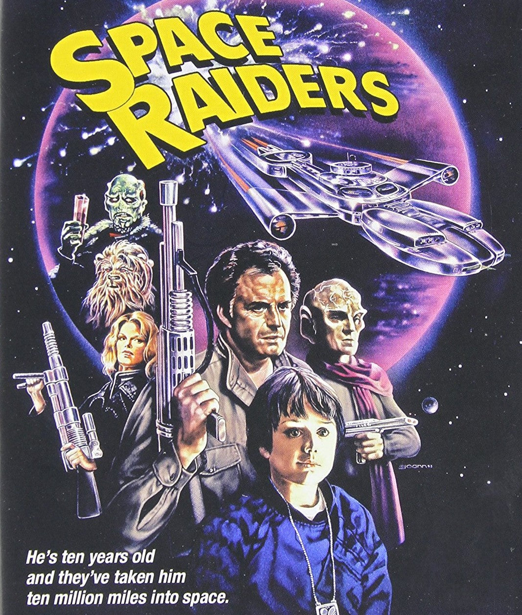 Space Raiders (Limited Dition) Blu-Ray Blu-Ray
