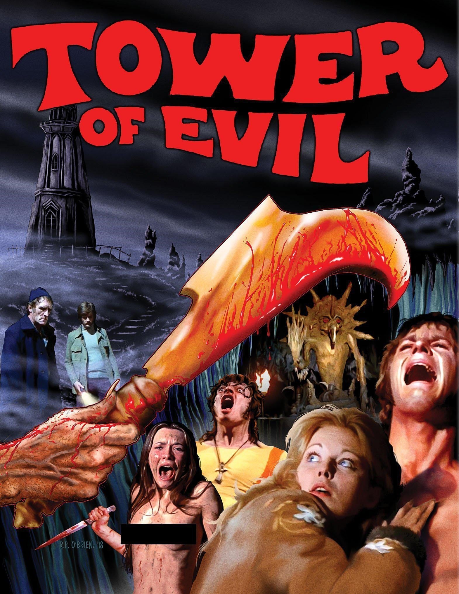 Tower Of Evil (Limited Edition) Blu-Ray Blu-Ray