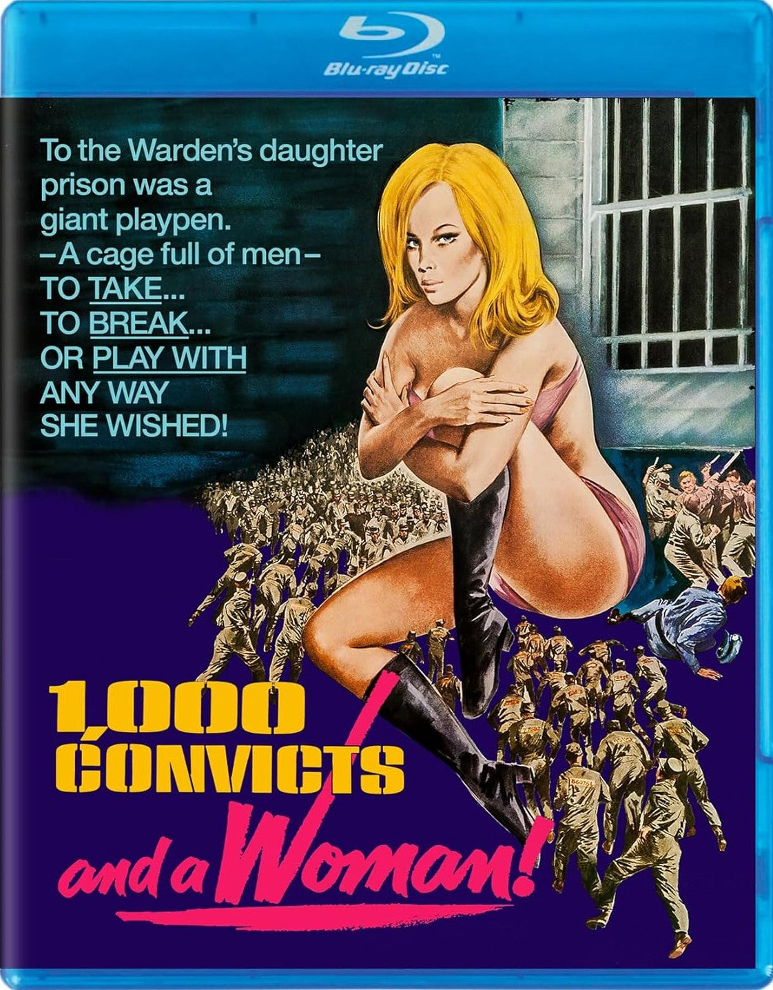 1,000 CONVICTS AND A WOMAN! BLU-RAY