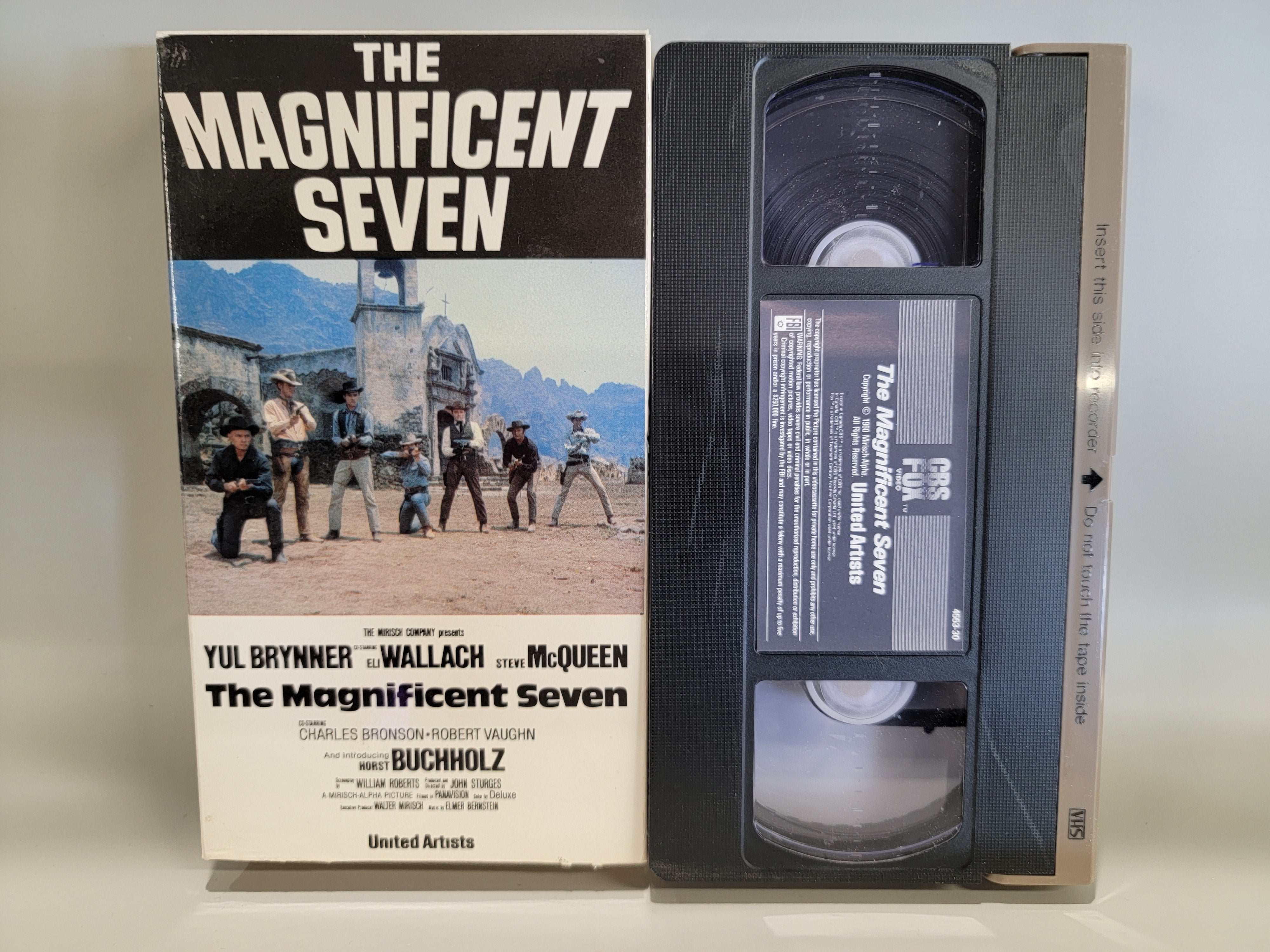 THE MAGNIFICENT SEVEN VHS [USED]