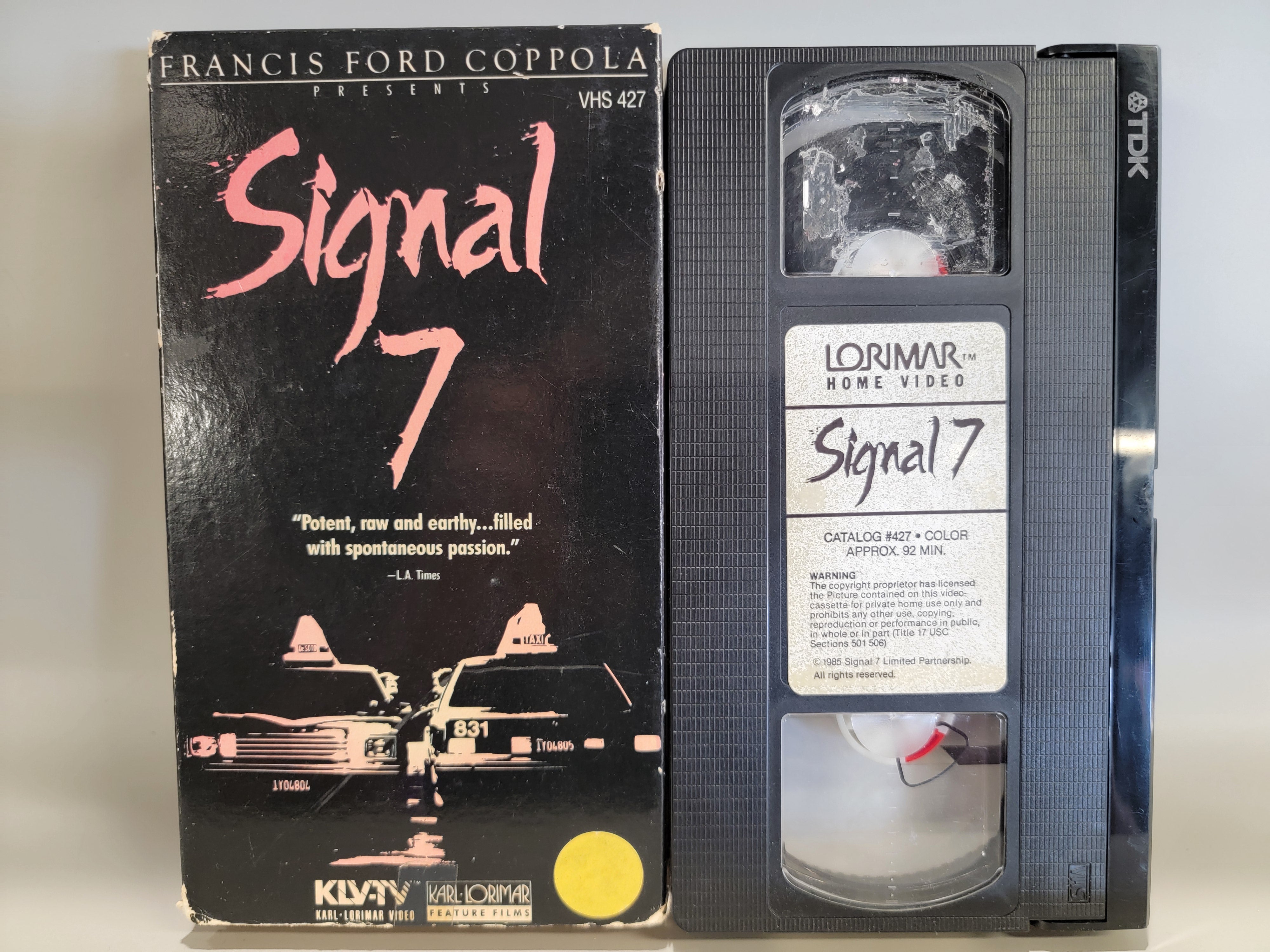 SIGNAL 7 VHS [USED]