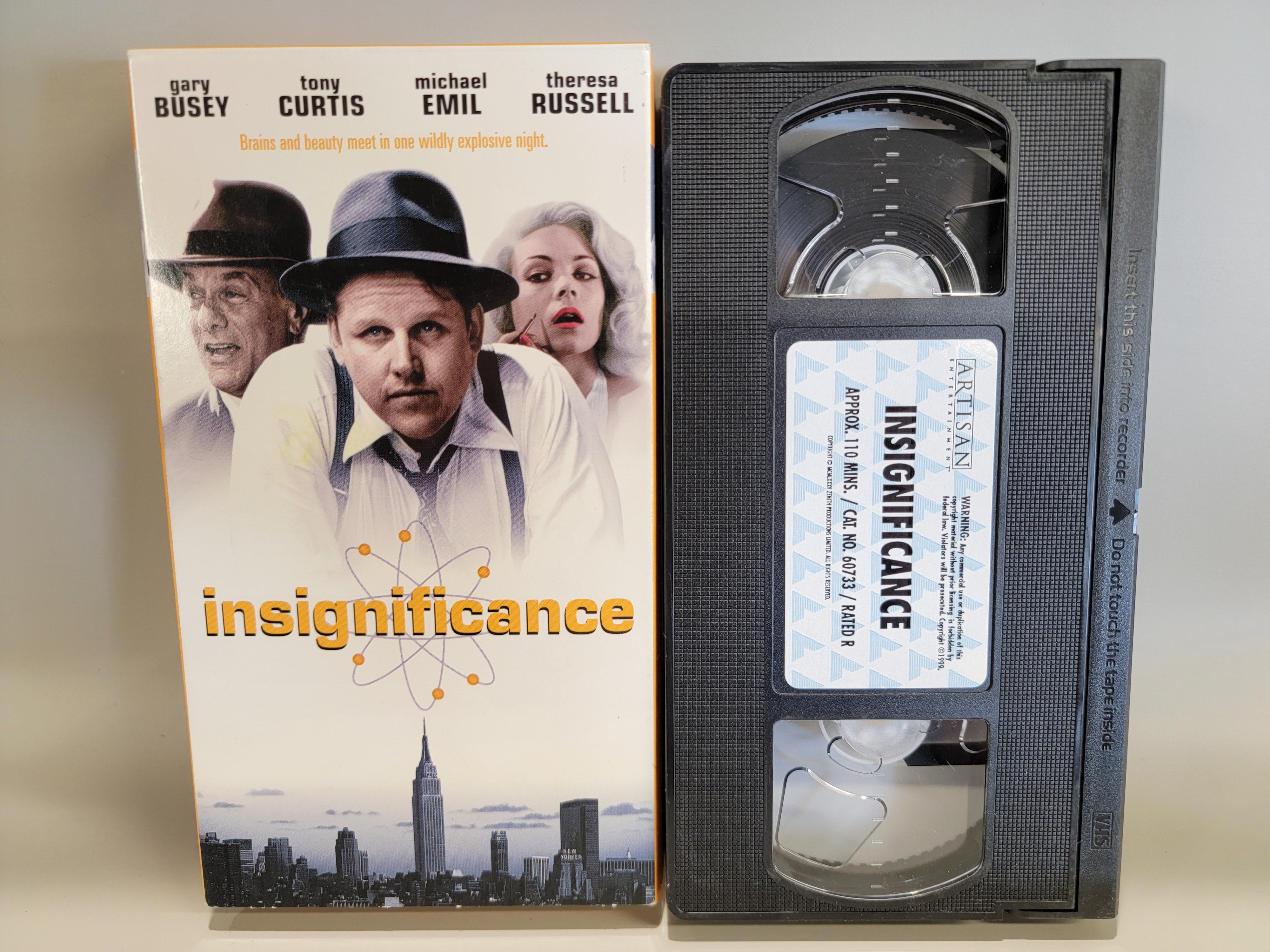 INSIGNIFICANCE VHS [USED]