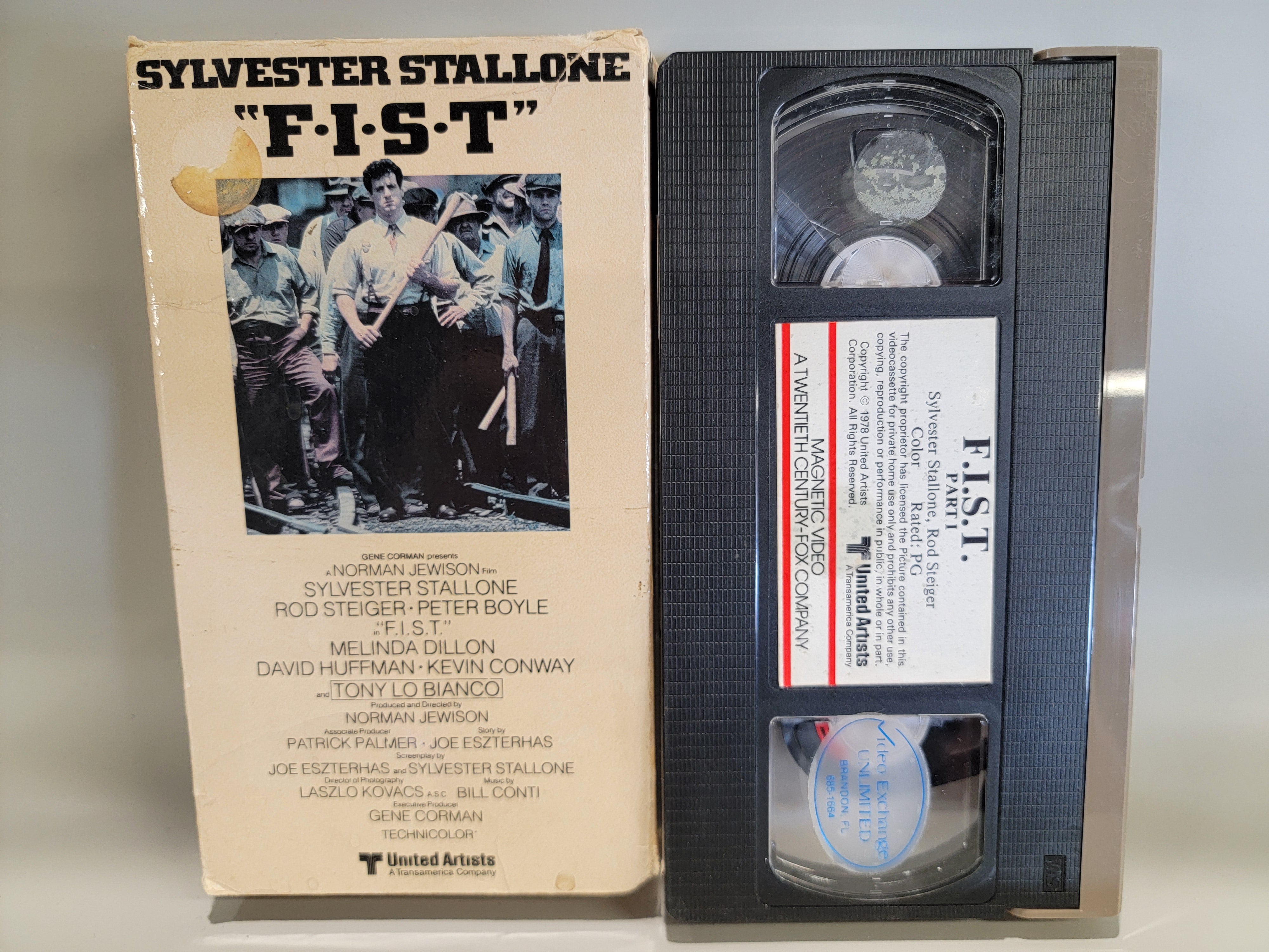F.I.S.T. (2-TAPES) VHS [USED]