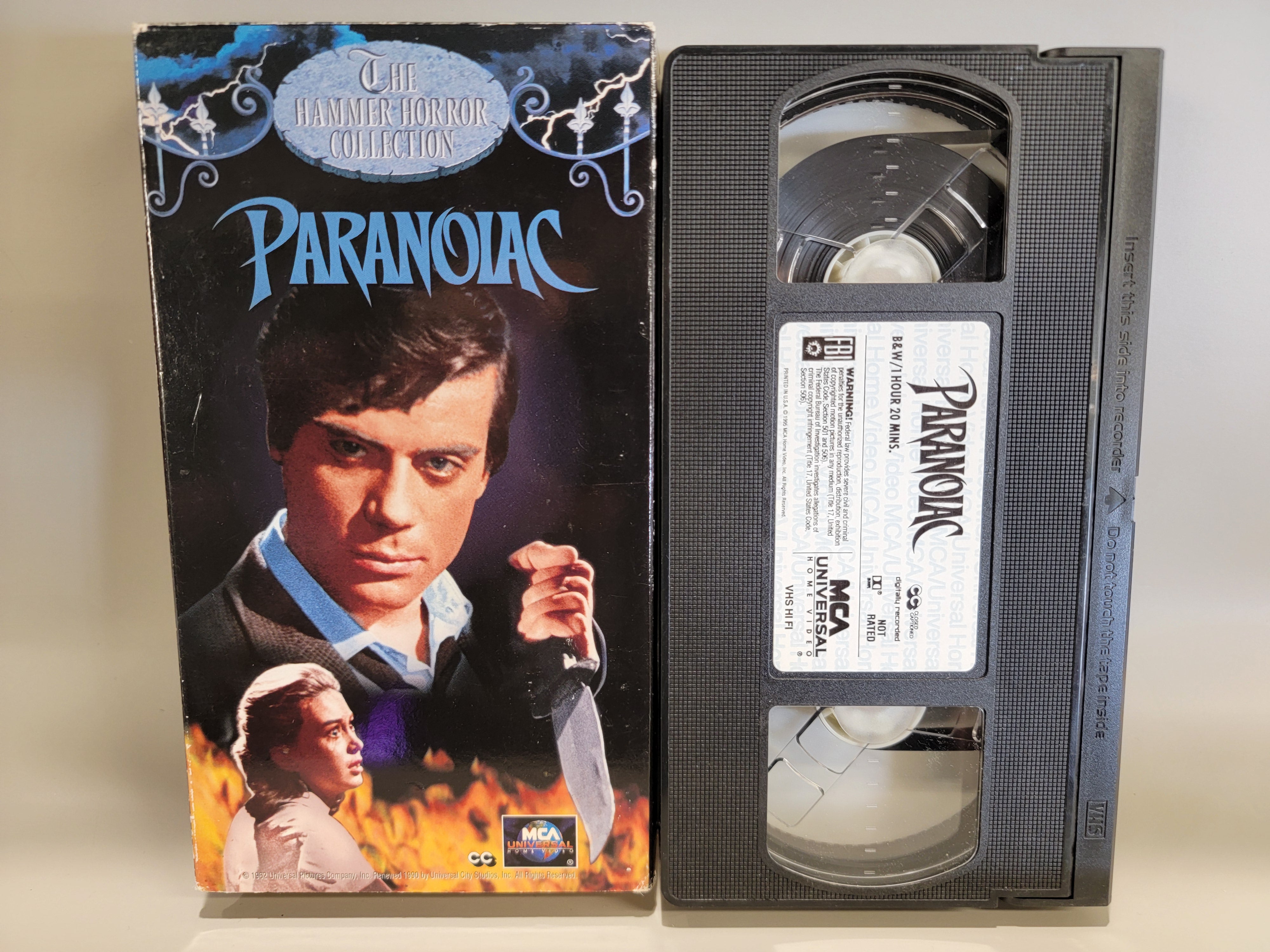 PARANOIAC VHS [USED]