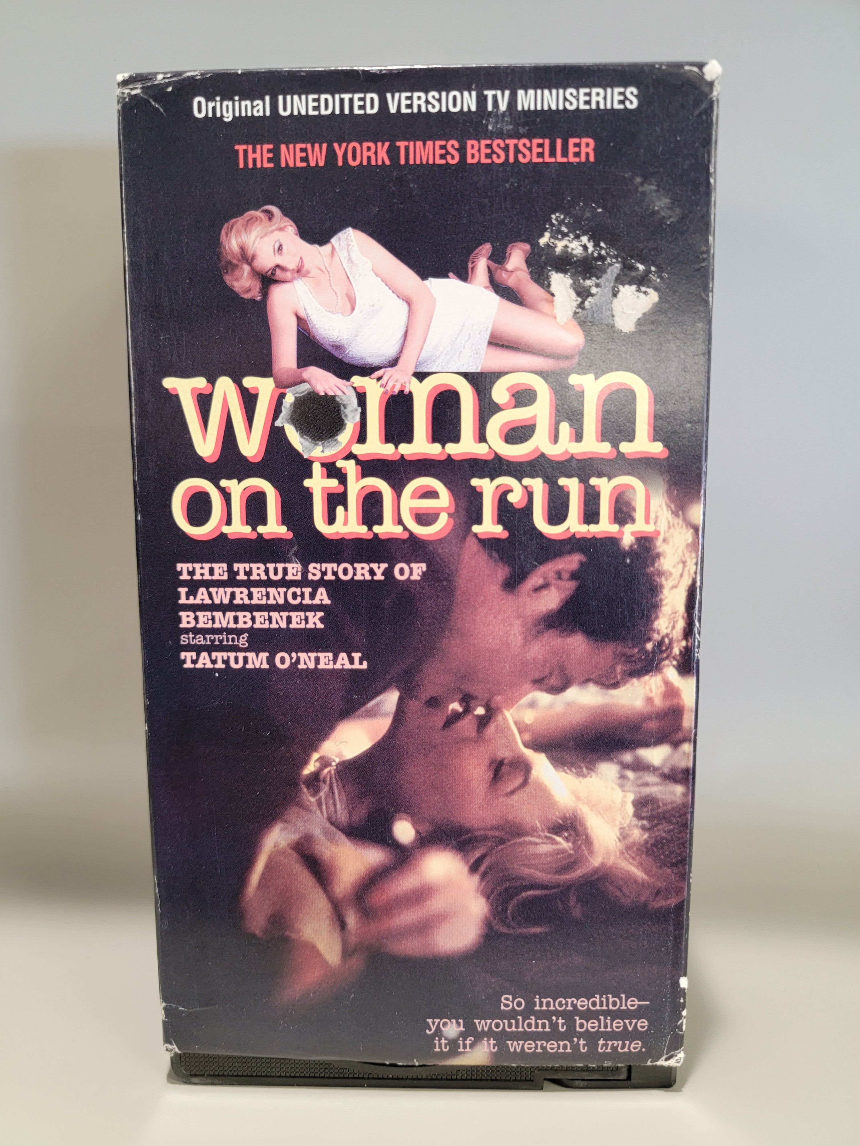 WOMAN ON THE RUN VHS [USED]