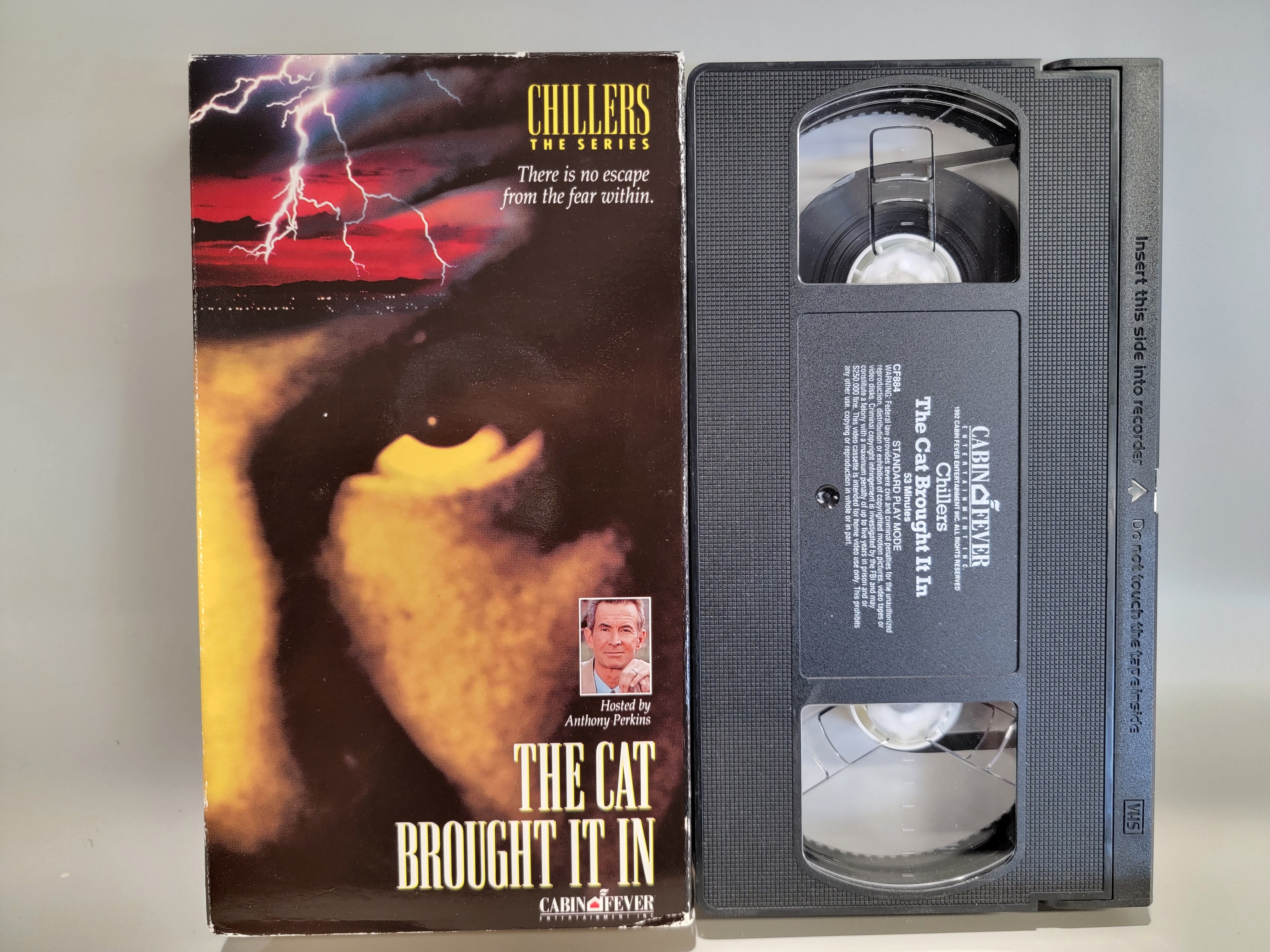 CHILLERS THE SERIES: THE CAT BROUGHT IT IN VHS [USED]