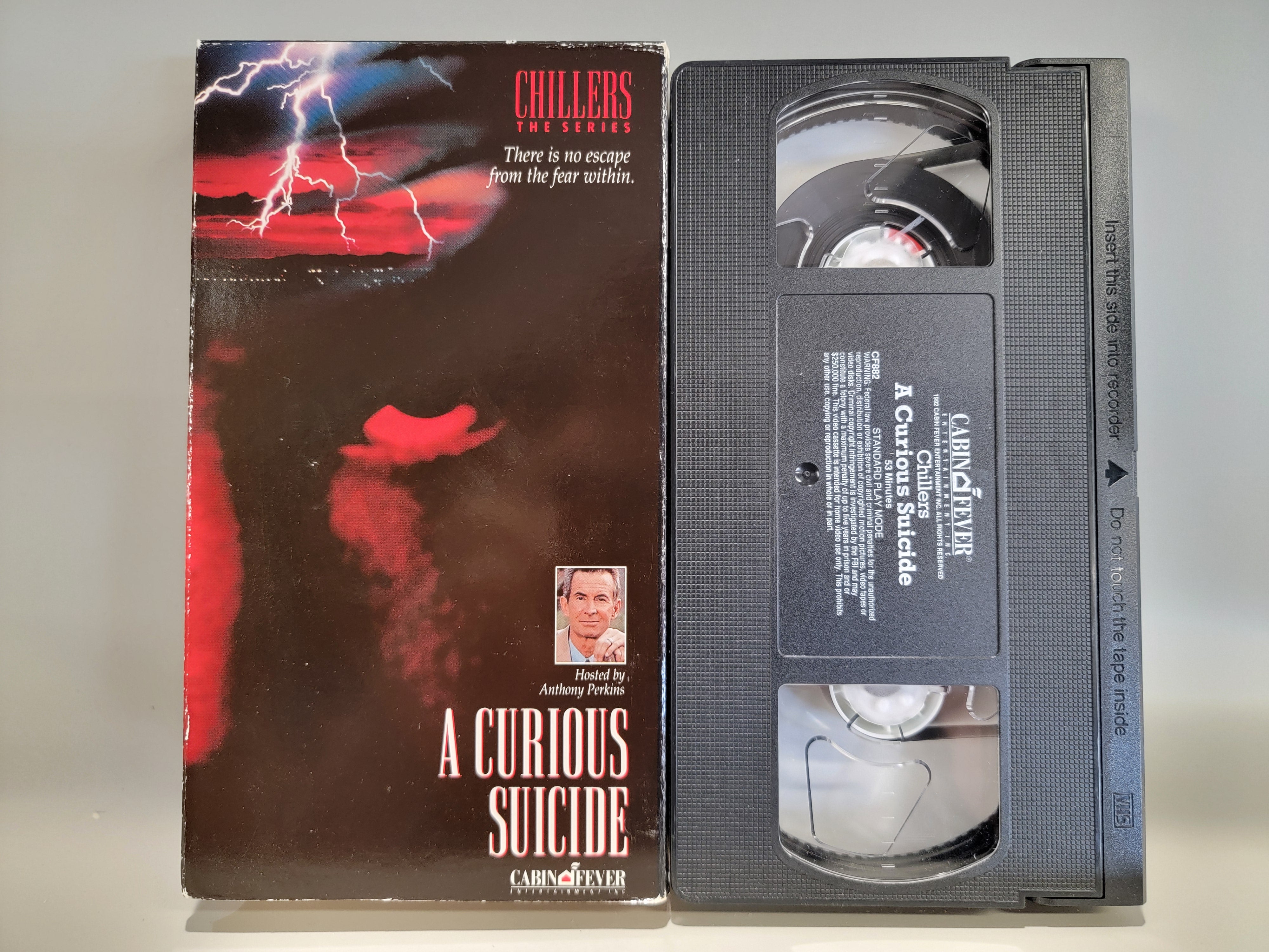 CHILLERS THE SERIES: A CURIOUS SUICIDE VHS [USED]