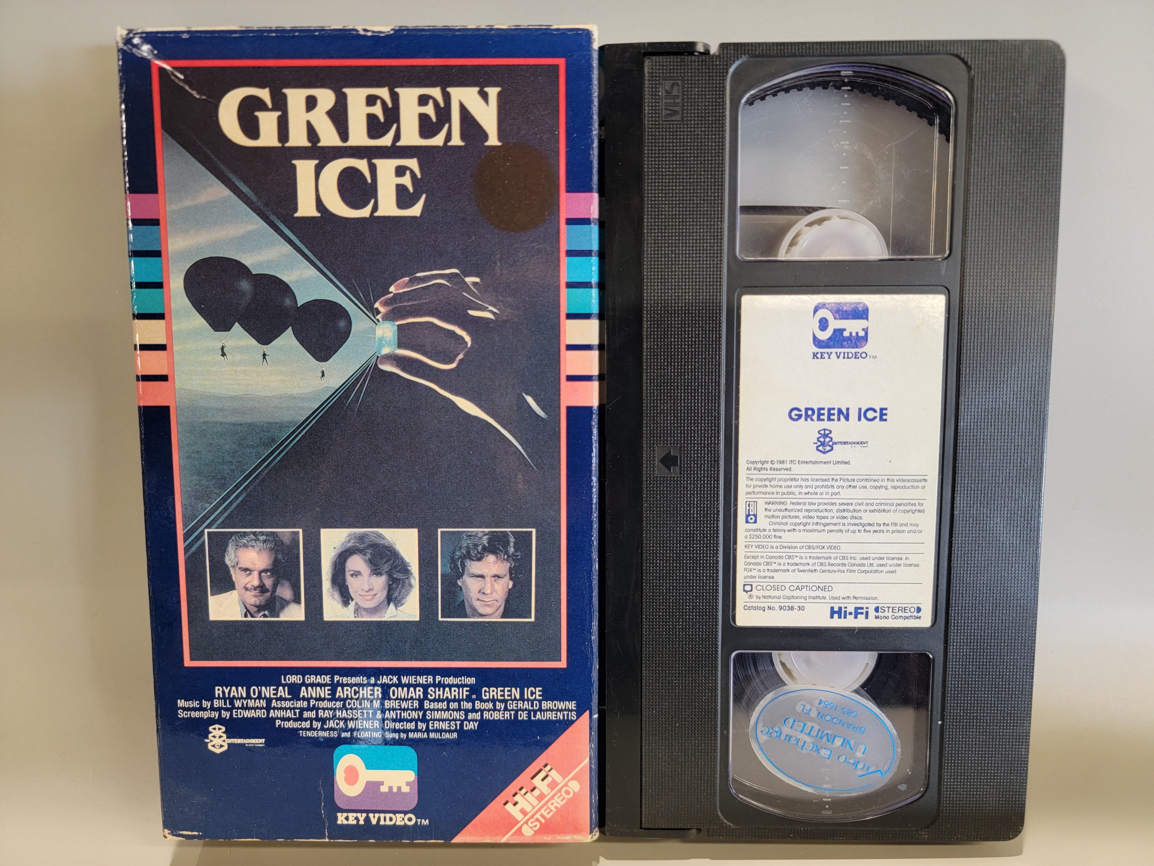 GREEN ICE VHS [USED]