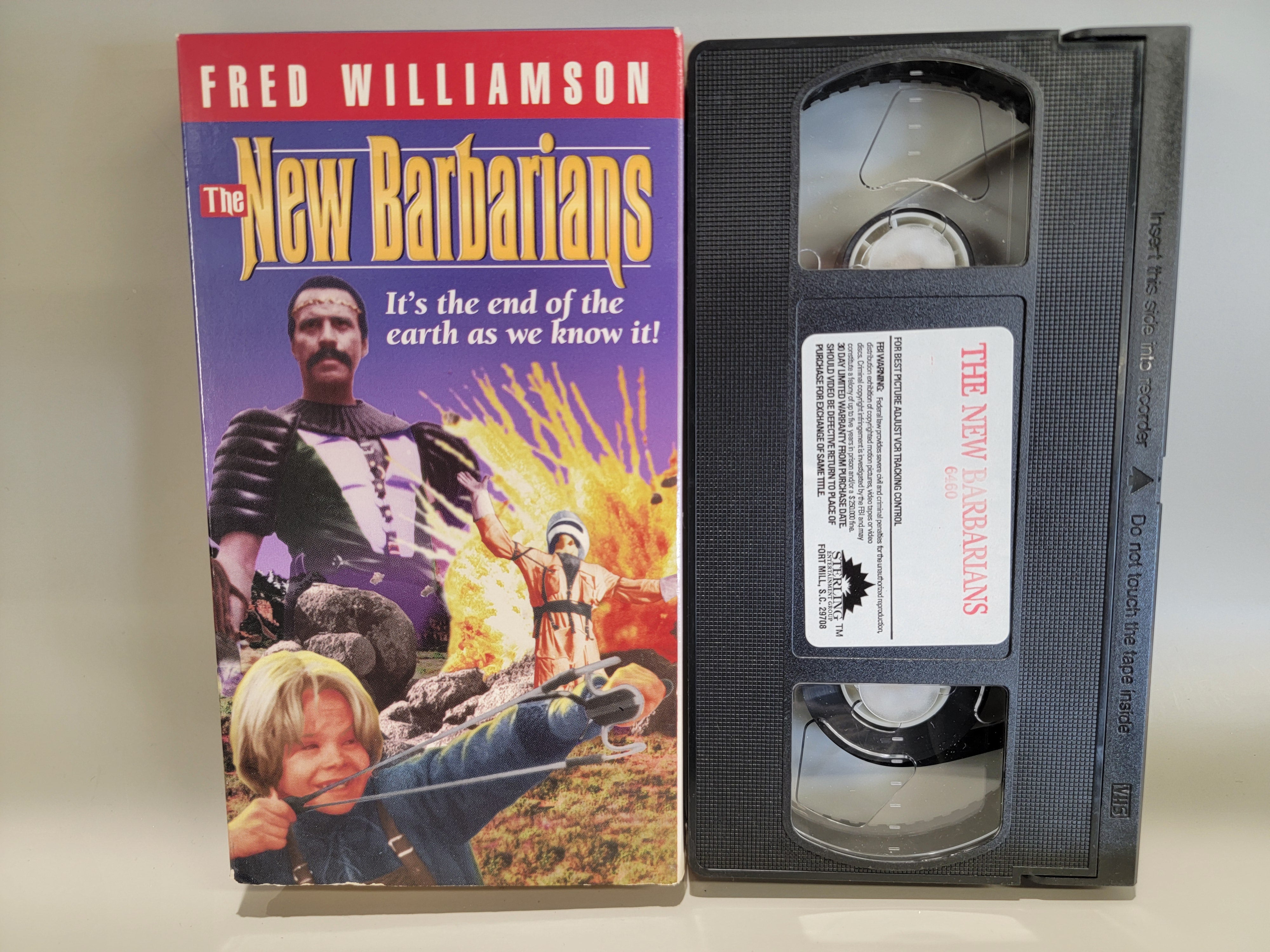 THE NEW BARBARIANS VHS [USED]