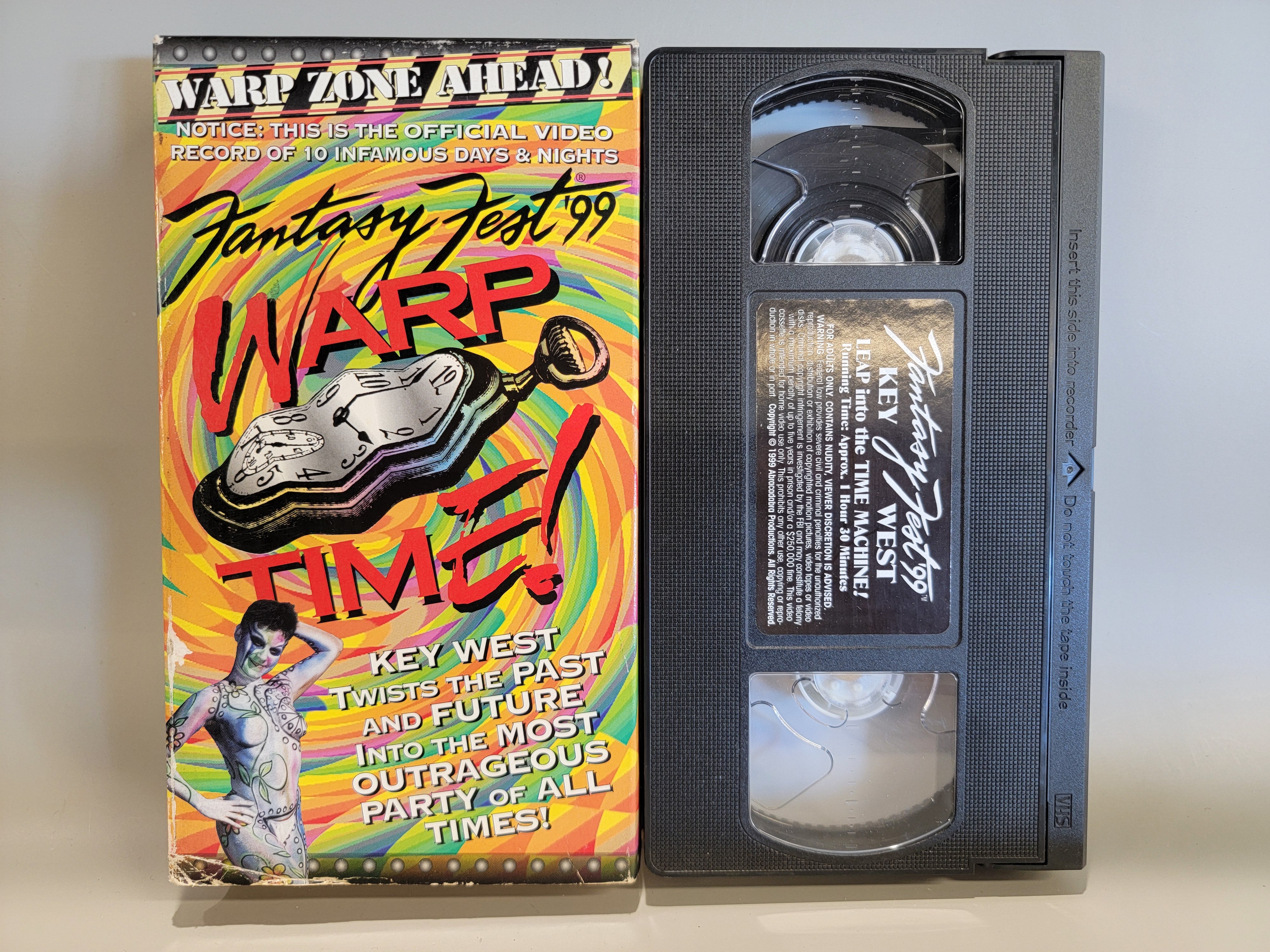 FANTASY FEST '99: WARP TIME! VHS [USED]
