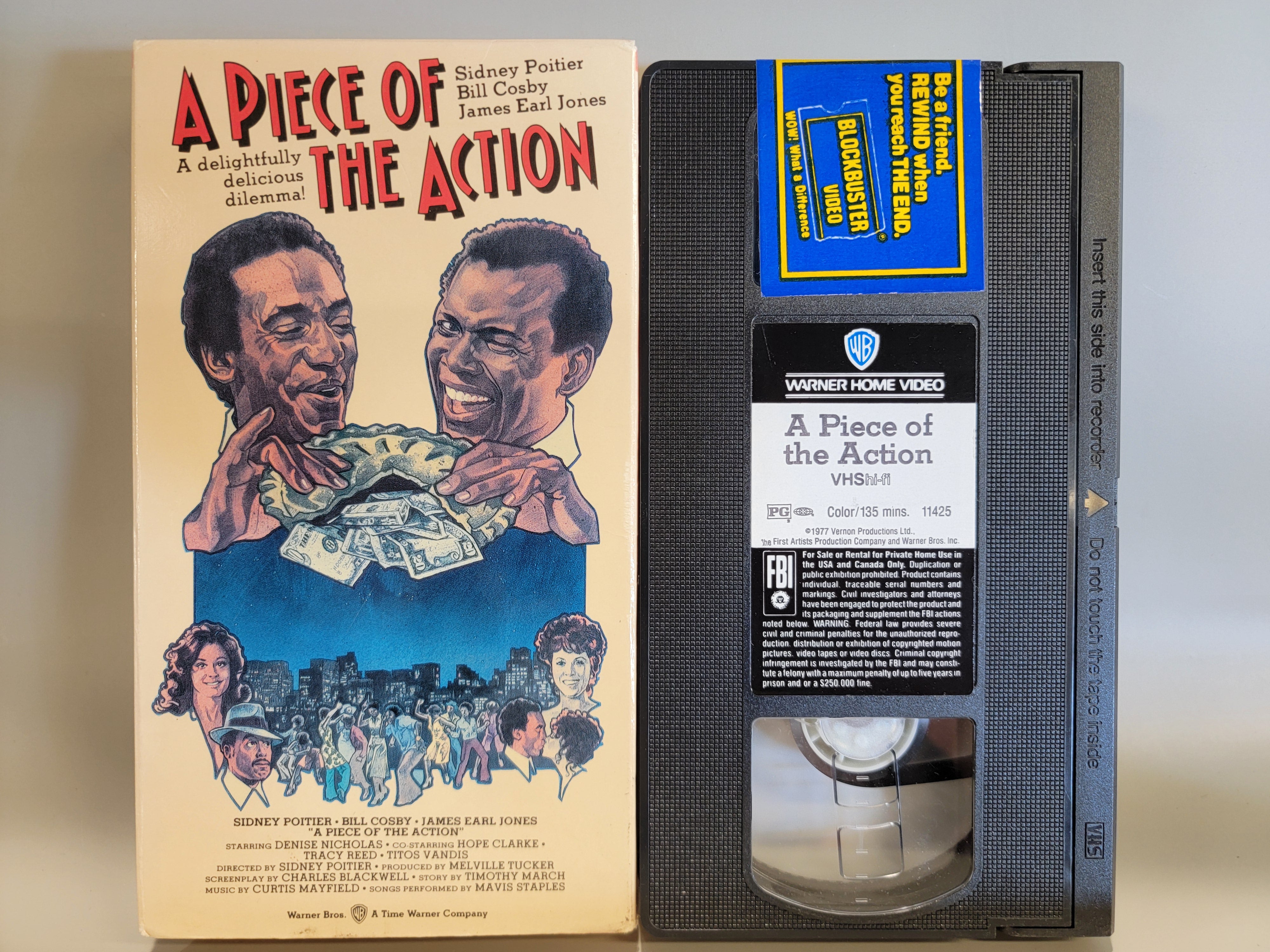 A PIECE OF THE ACTION VHS [USED]