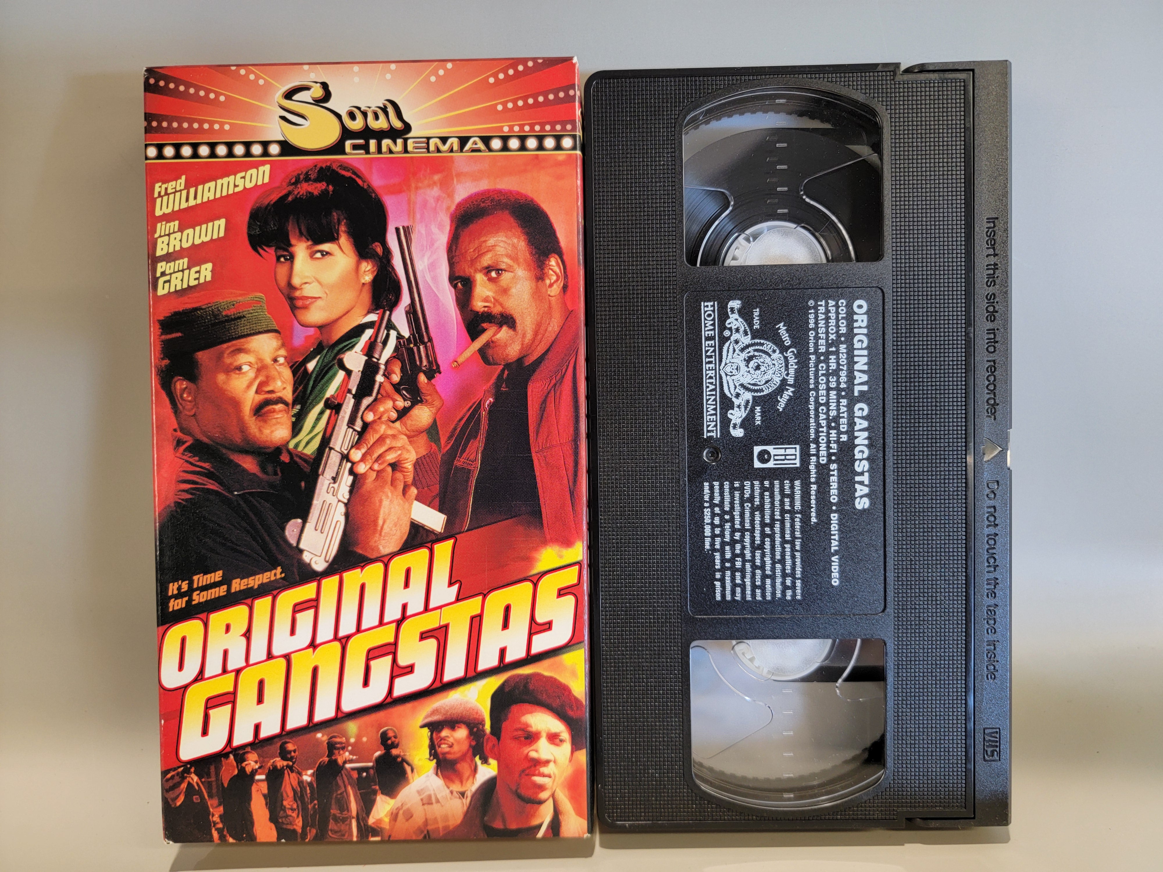 ORIGINAL GANGSTAS VHS [USED]