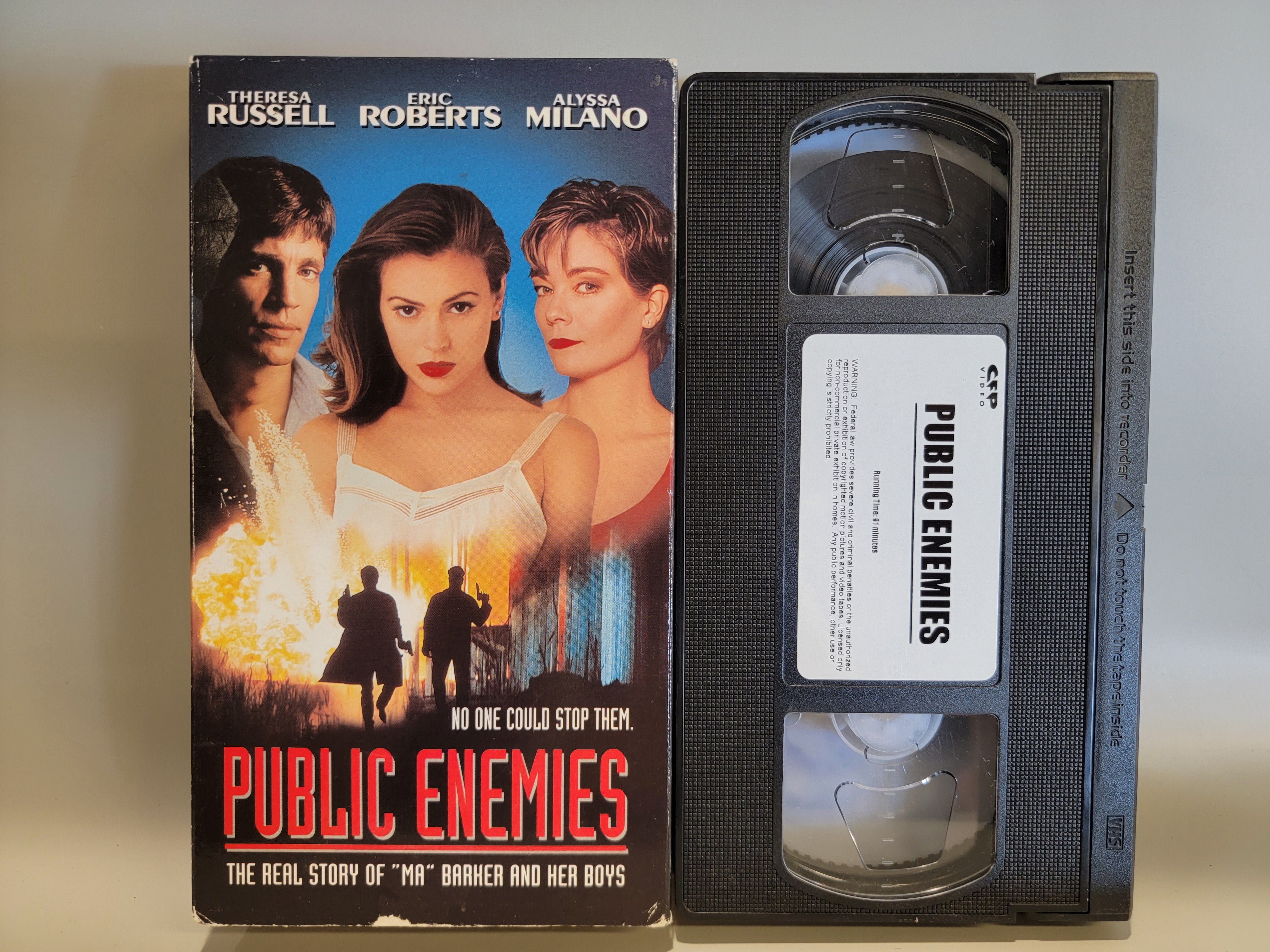 PUBLIC ENEMIES VHS [USED]