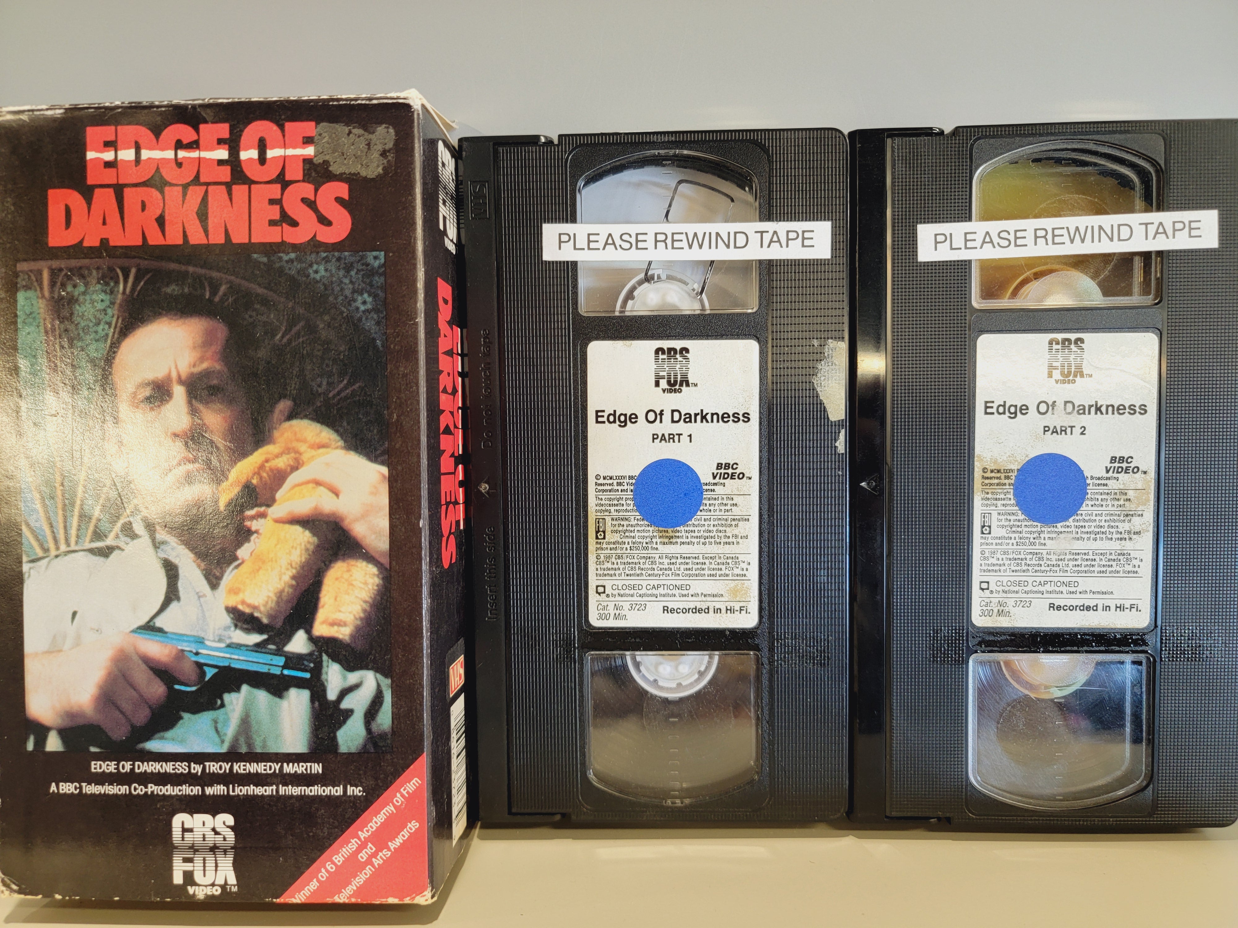 EDGE OF DARKNESS (2 TAPES) VHS [USED]
