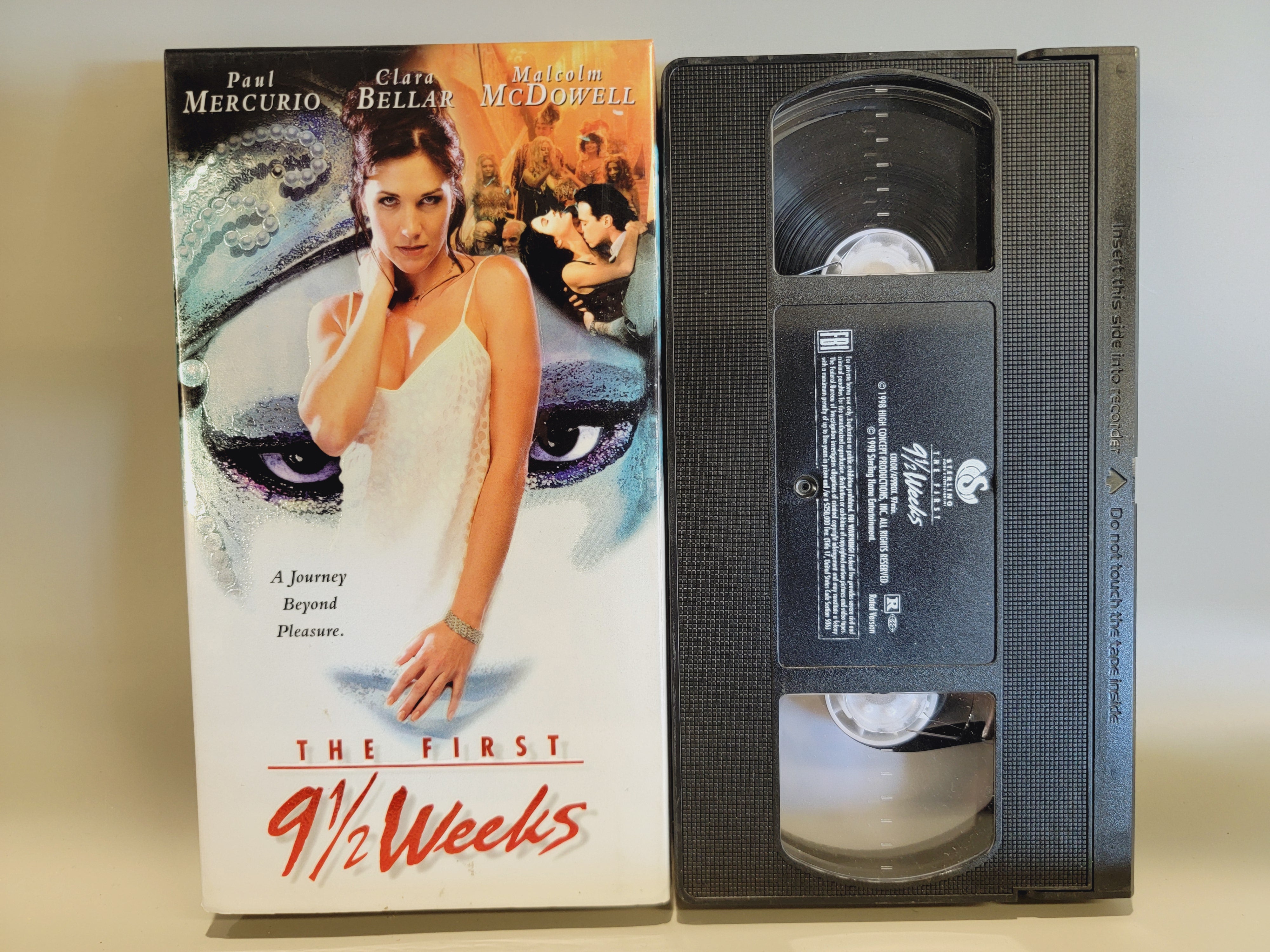 THE FIRST 9 1/2 WEEKS VHS [USED]
